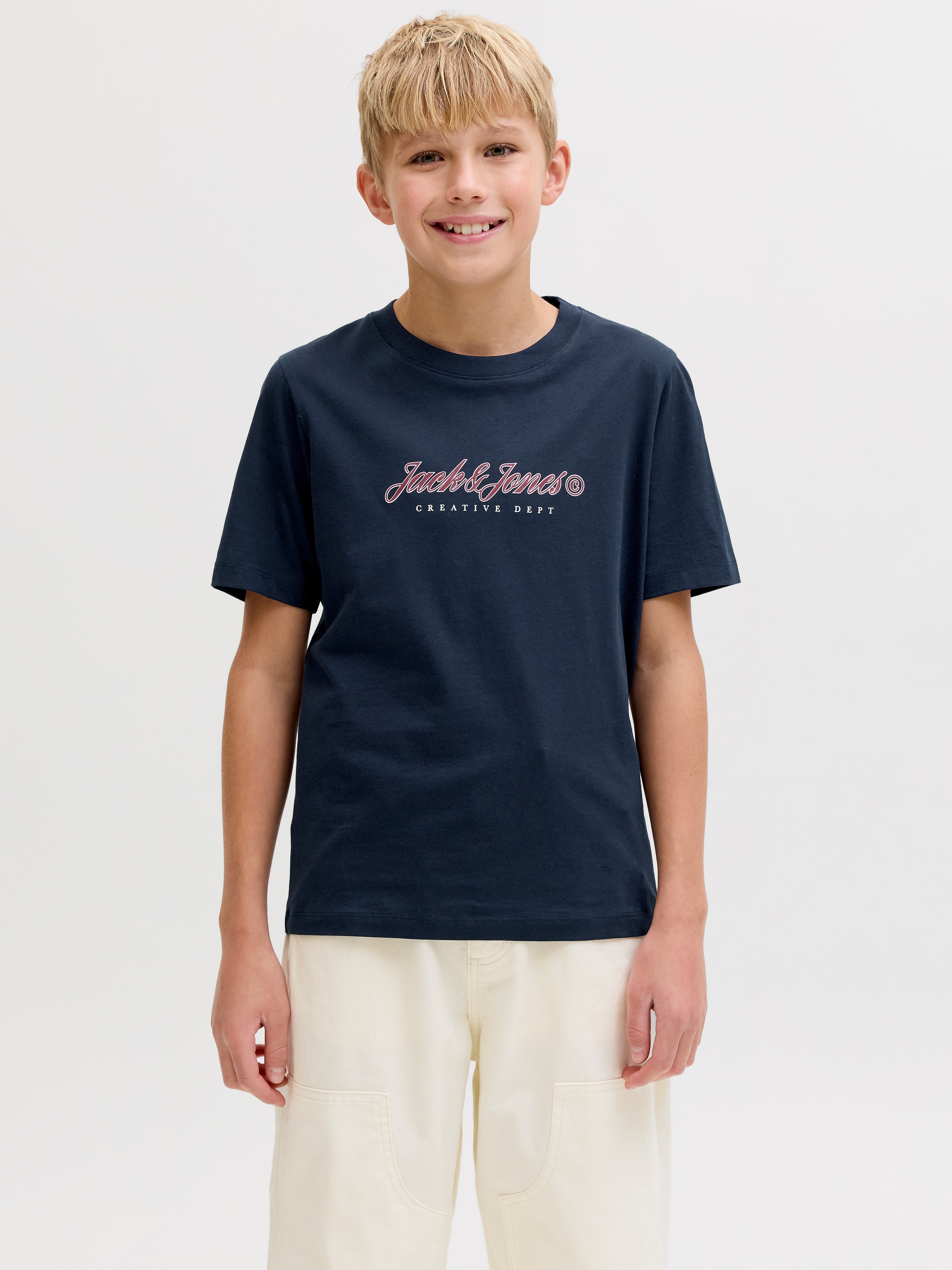 Jack & Jones Junior T-Shirt "Jormontauk Type Front Tee Cn Jnr"
