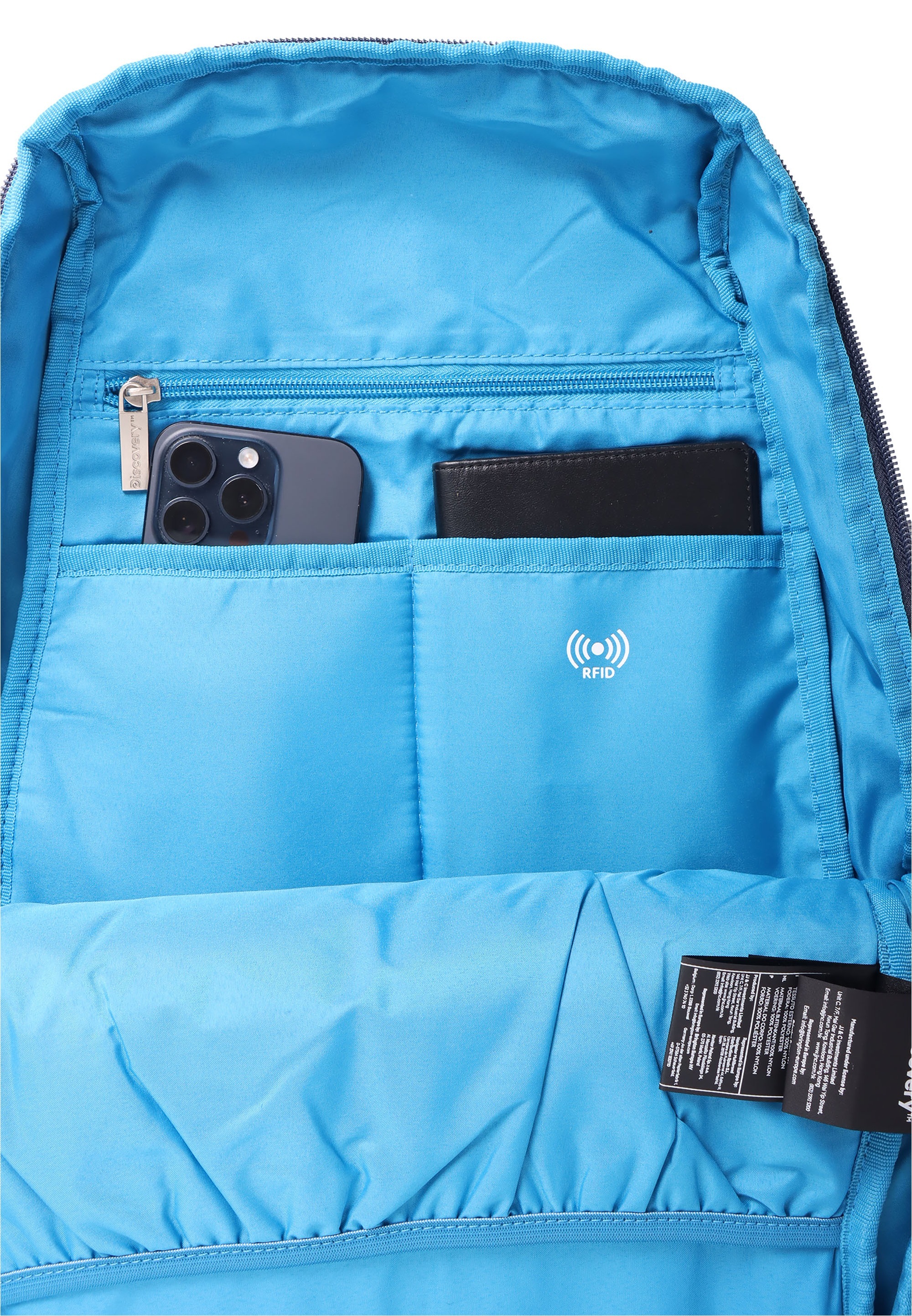 Discovery Cityrucksack »Commuter« mit offener Antikratz-Tasche