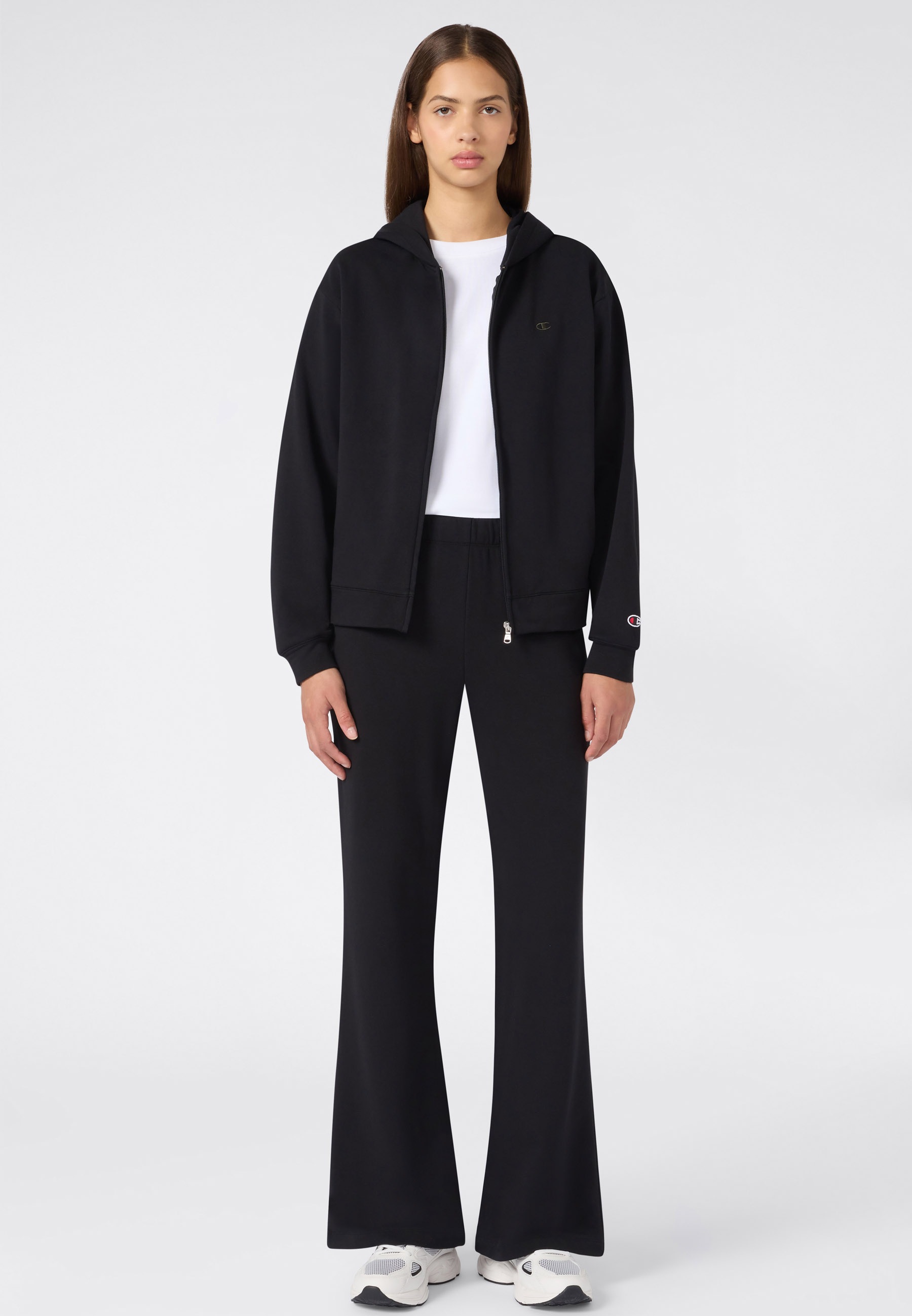 Champion Jogginganzug "SPORTWEAR ZIP-UP SWEATSUITS Standard Fit" 2 zweiteiliges Set, aus Baumwolle und Elasthan, Standard Fit