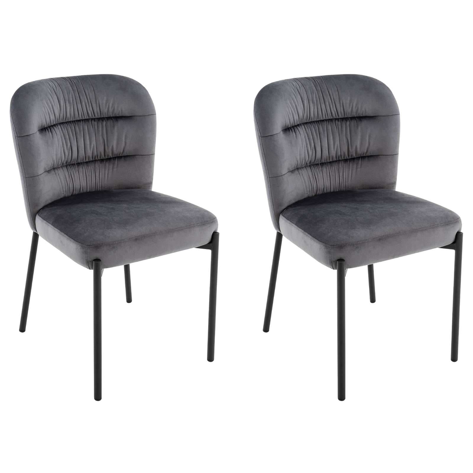 OTTO home "Aniene" () 2 Stk.Gepolsterte Rückenlehne und Sitzfläche, Sitzhöhe 49 cm