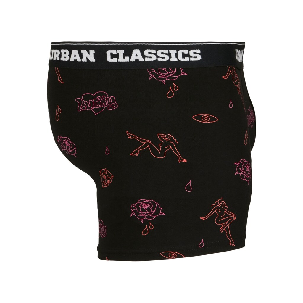 URBAN CLASSICS Boxershorts »Herren Boxer Shorts 3-Pack«, (1 St.)