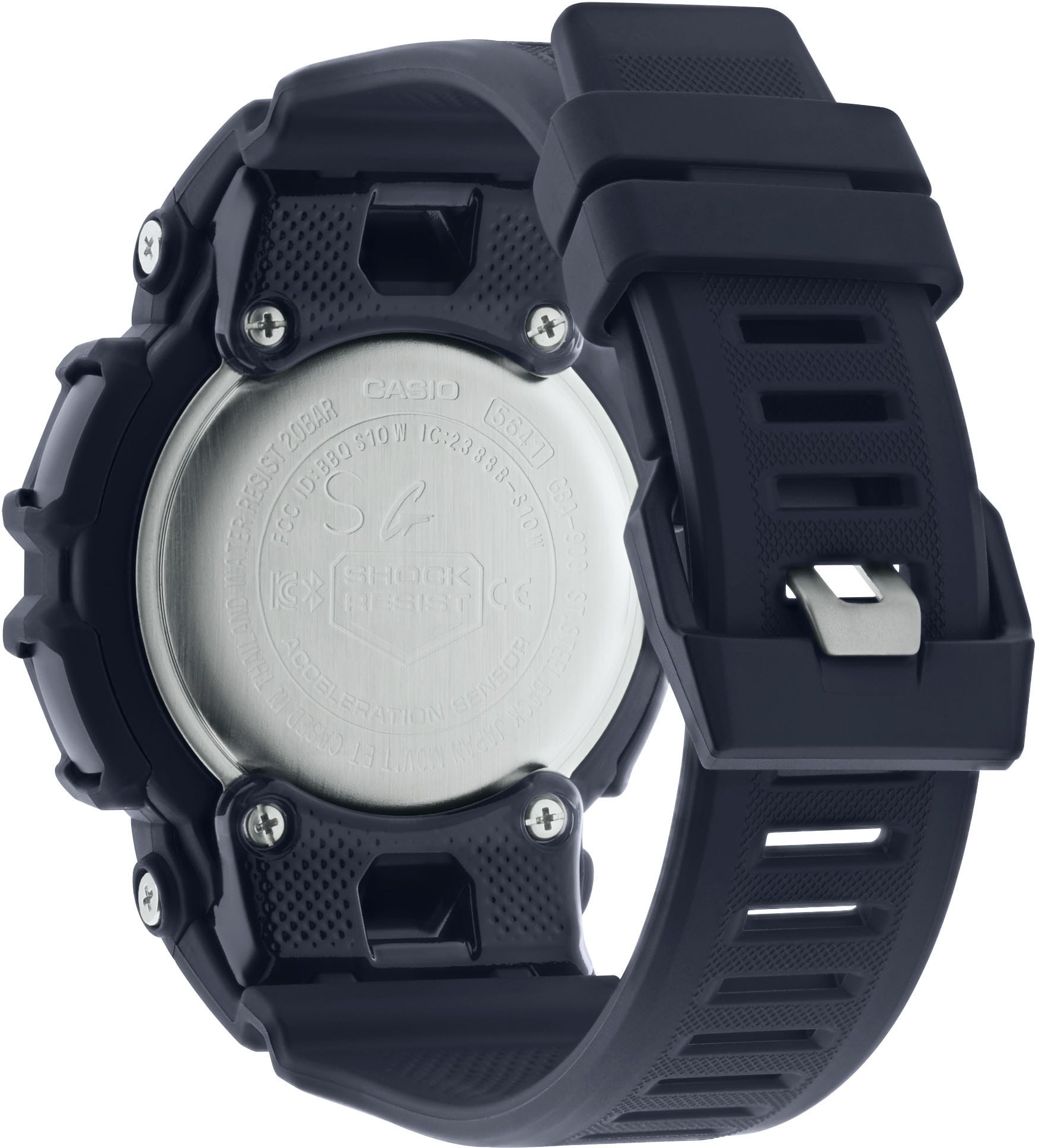 CASIO G-SHOCK Smartwatch »GBA-900-1AER«, (Armbanduhr, Herrenuhr, Bluetooth, Schrittzähler, 2. Zeitzone)
