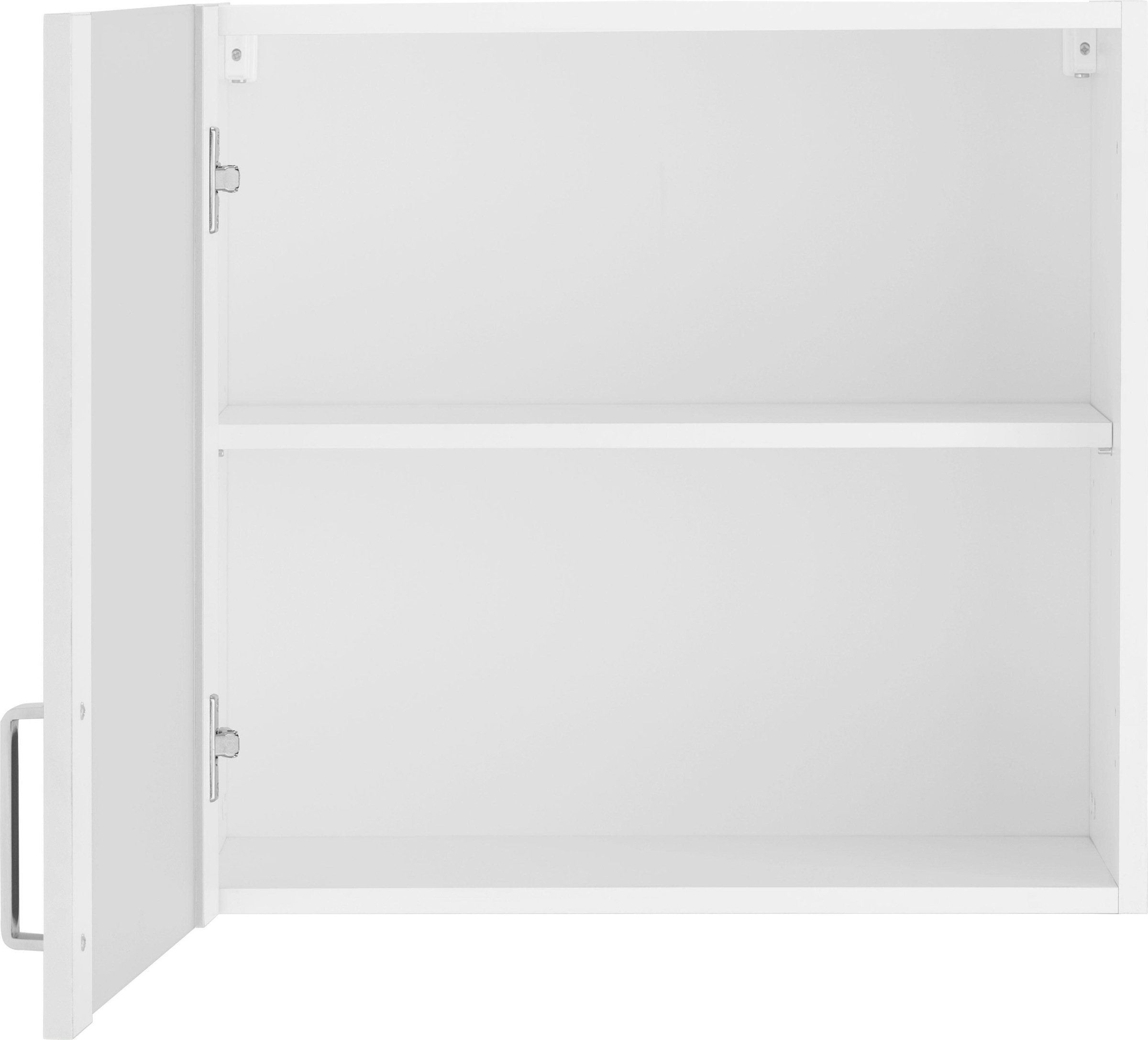 wiho Küchen Glashängeschrank 