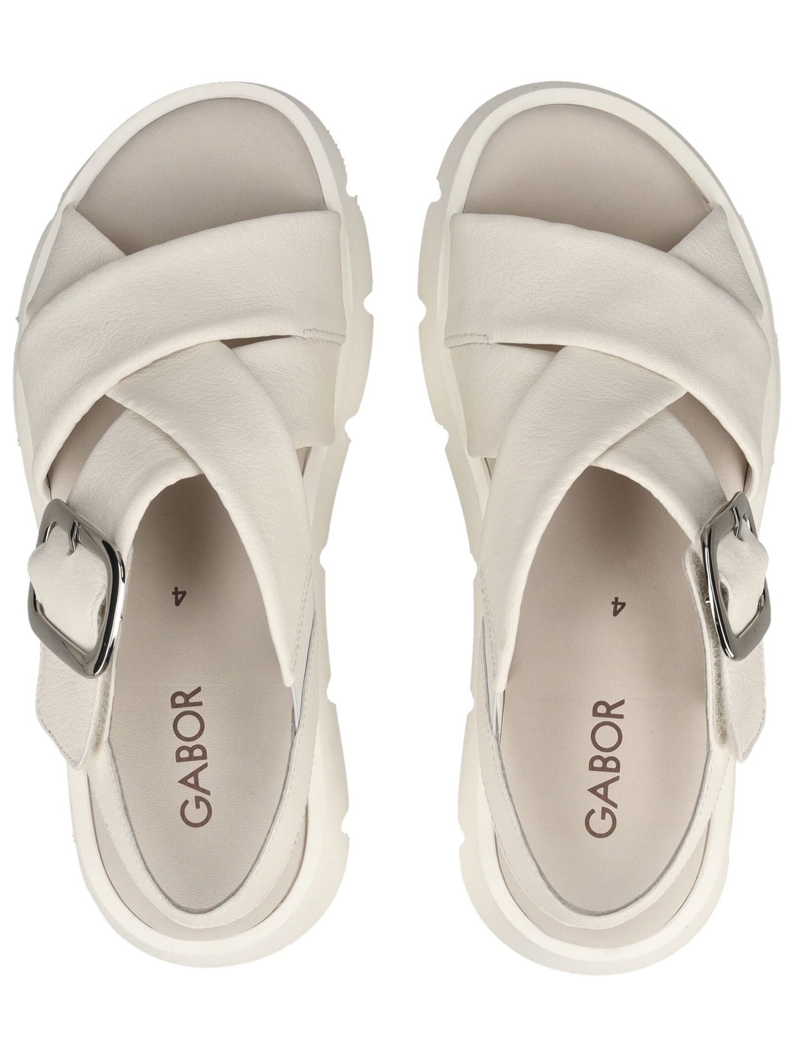 Gabor Plateausandaletten »Gabor Sandalen Glattleder«