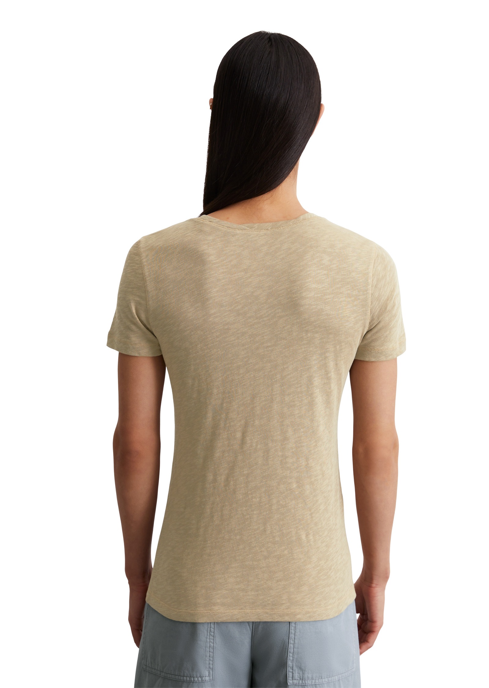 Marc O'Polo T-Shirt »mit getwistetem Ausschnitt«