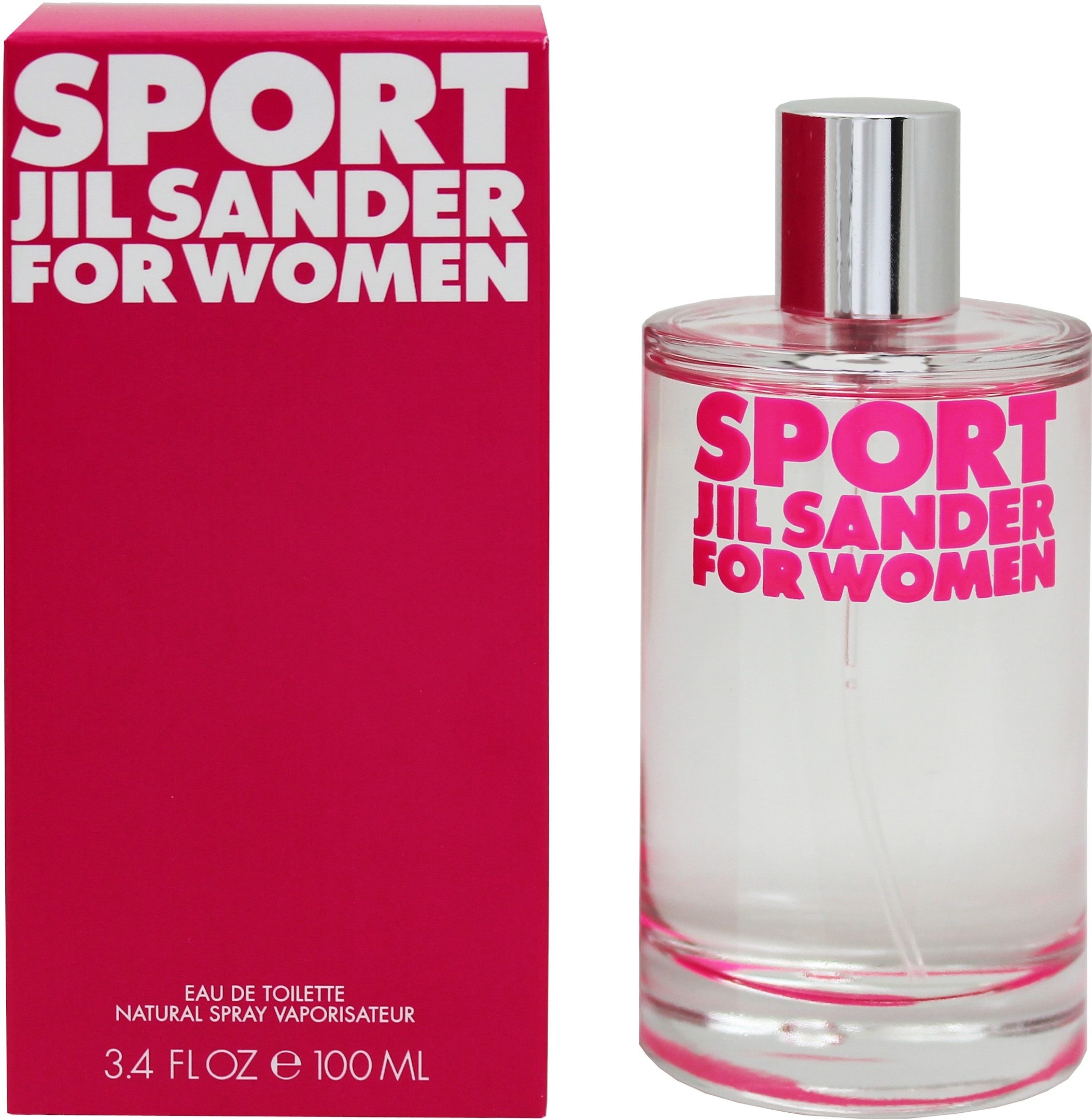 JIL SANDER Eau de Toilette »Sport for Woman«, mit einer femininen Herznote