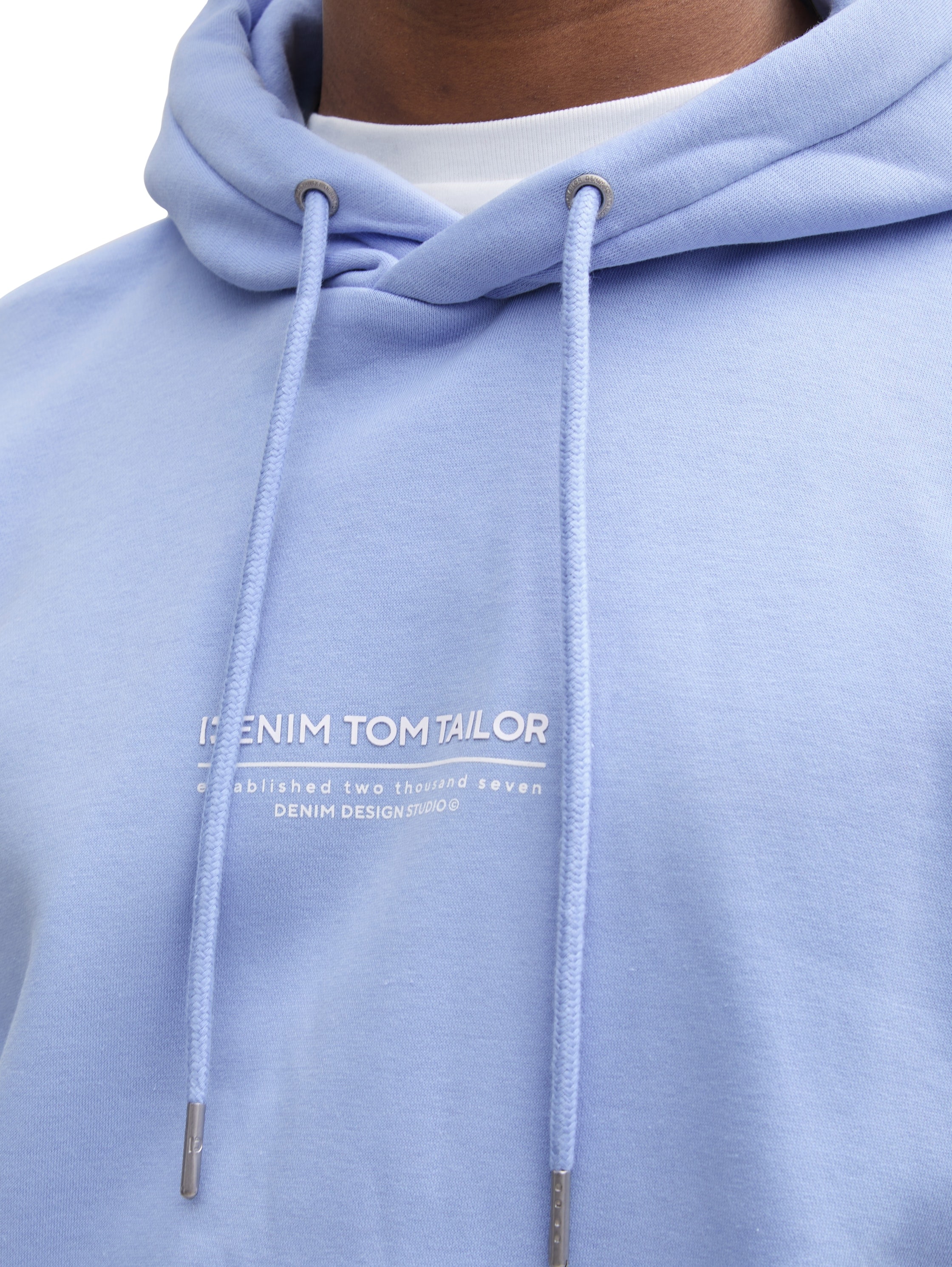 TOM TAILOR Denim Hoodie, mit Logo Print