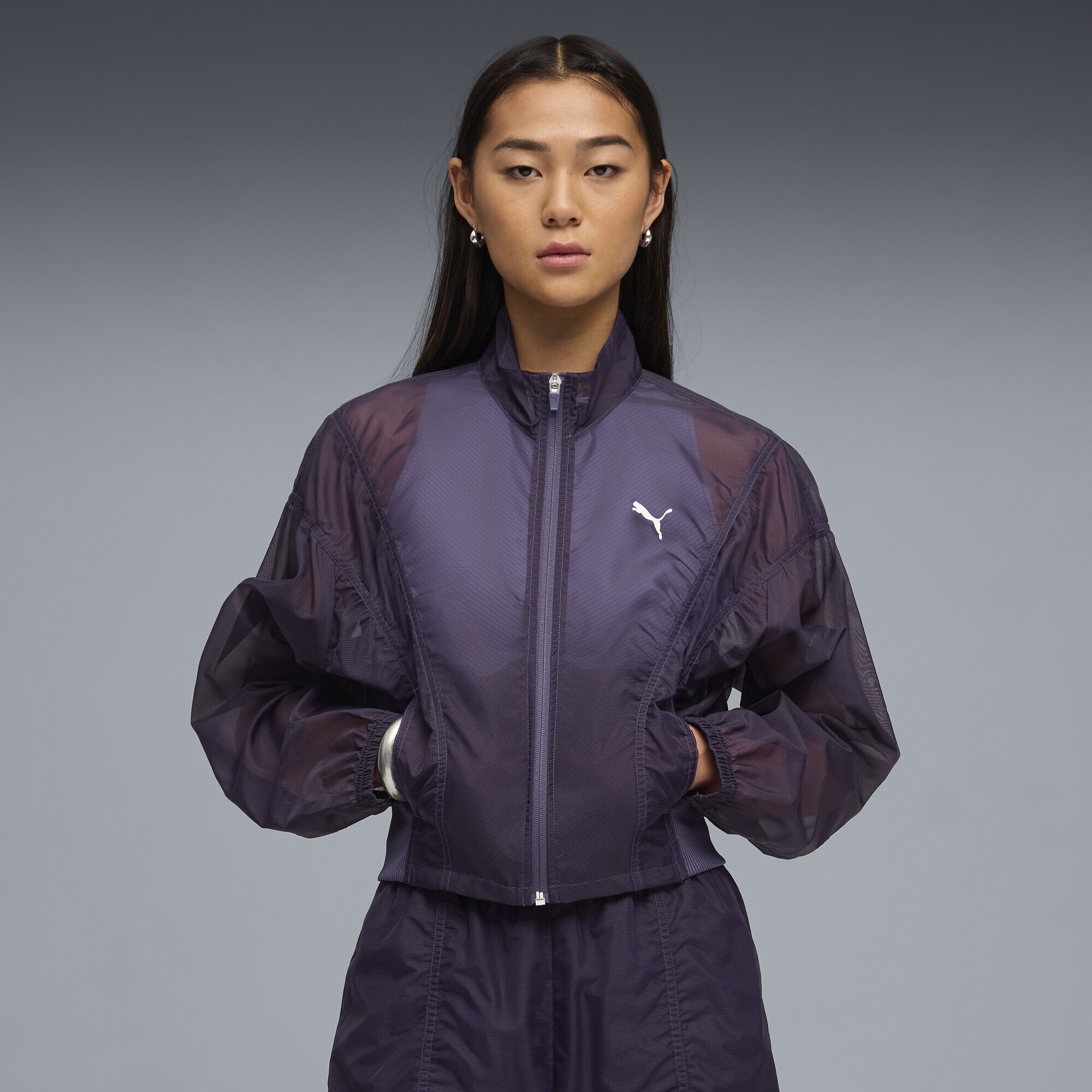 PUMA Trainingsjacke "Dare To Oversized Gewebte Jacke Damen" günstig online kaufen