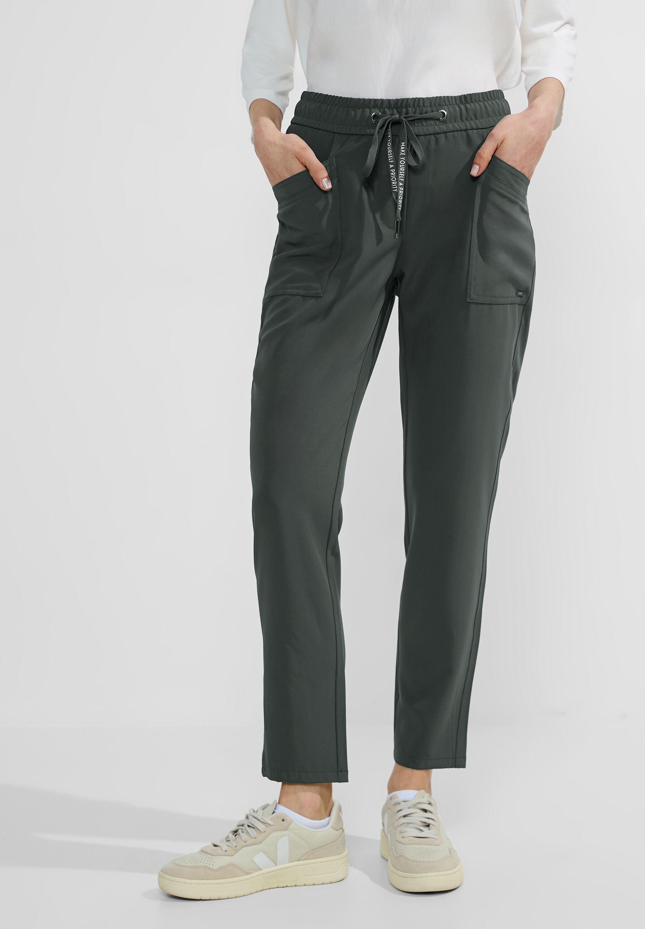 Cecil Jogger Pants "Style Tracey Travel", mit aufgesetzten Eingrifftaschen