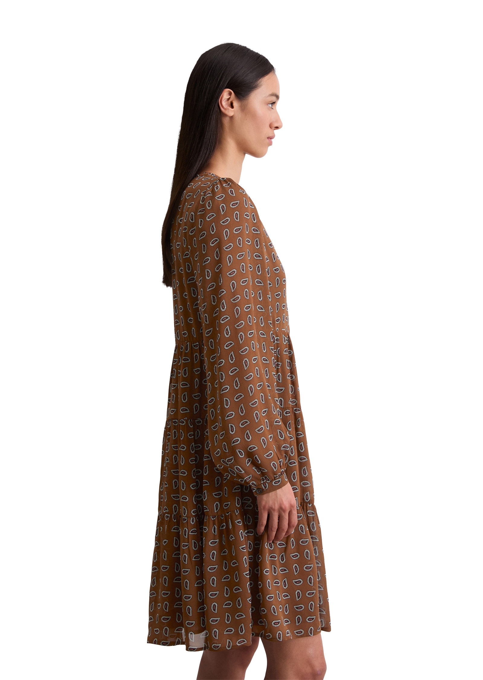 Marc O'Polo Minikleid »aus Viskose-Crêpe«