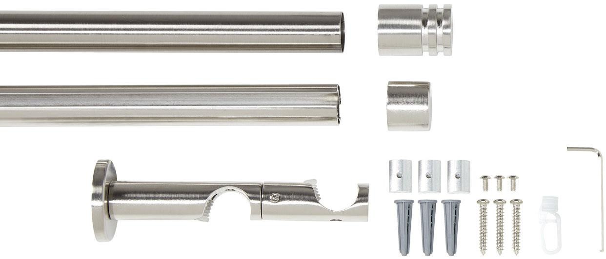 Good Life Kombi-Vorhangstange "Mira" Ø 20 mm 2 läufig-läufig Fixmaß günstig online kaufen
