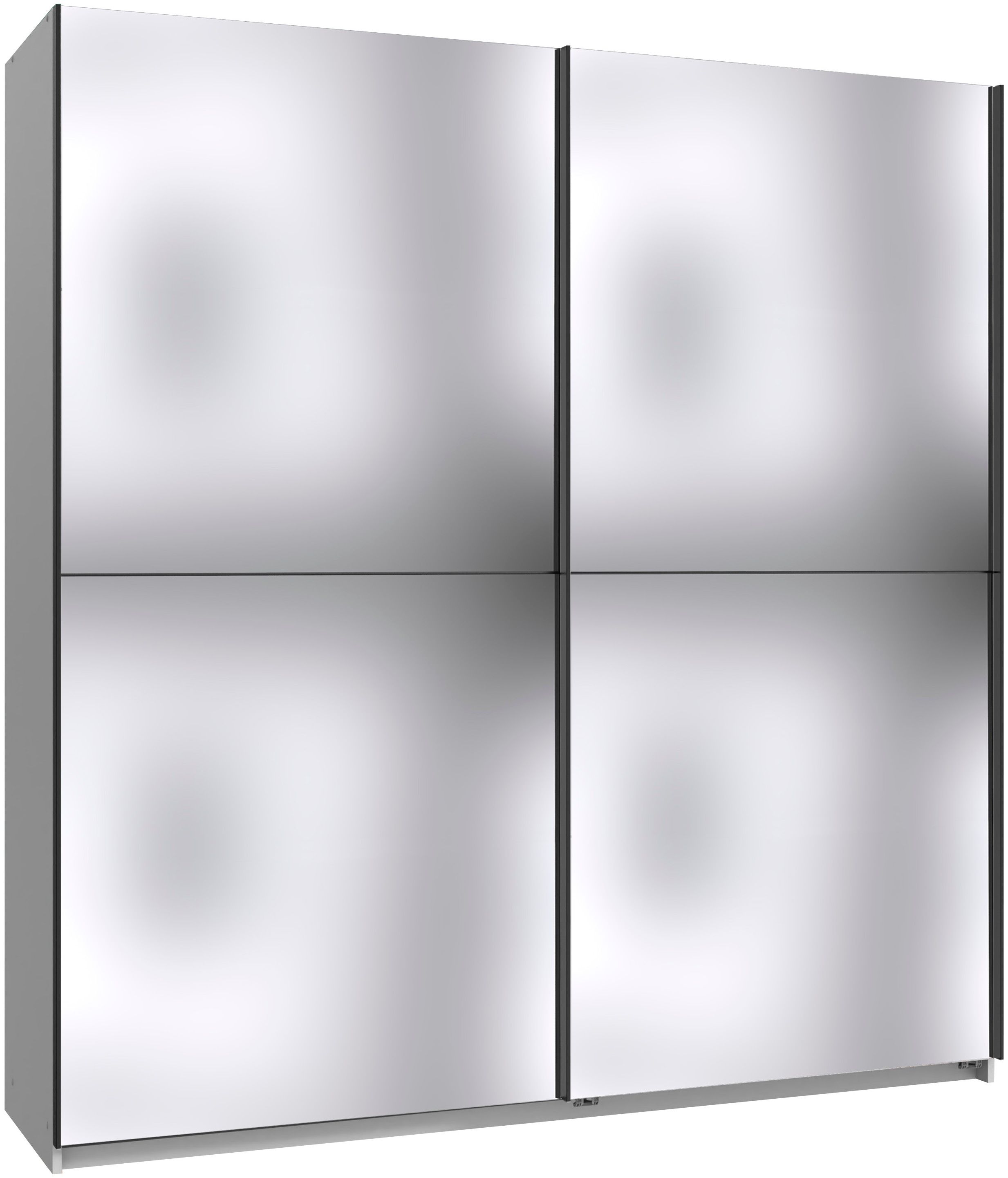 Wimex "Mugano, B/T/H 135 oder 180/65/198cm, Made in Germany" wähle Deine Ausstattung: Basic oder Premium, 2 Schwebetüren mit oder ohne Spiegel, Metallgriffe