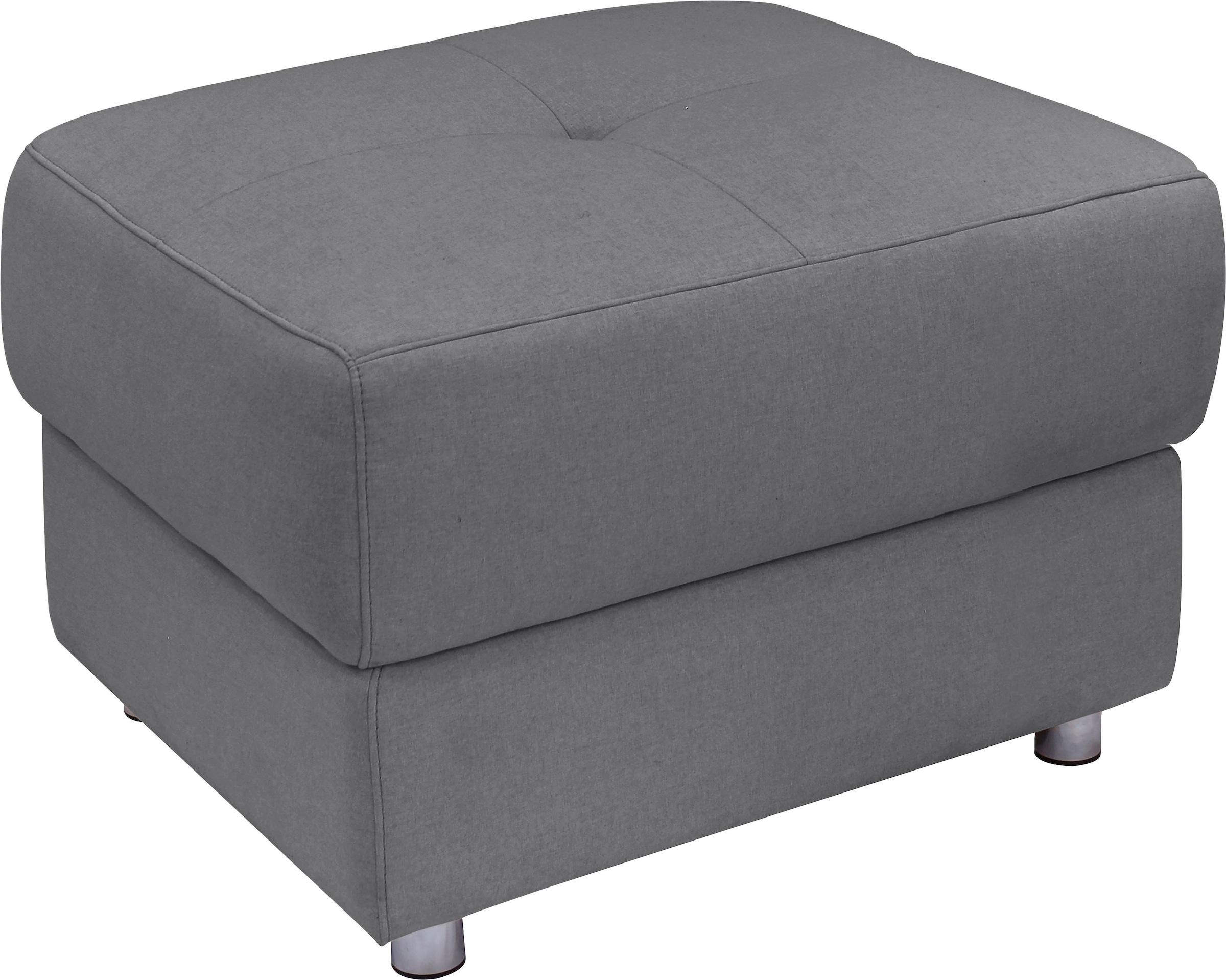 Home affaire Polsterhocker "Pareli" mit komfortablen Federkern und Stauraum günstig online kaufen