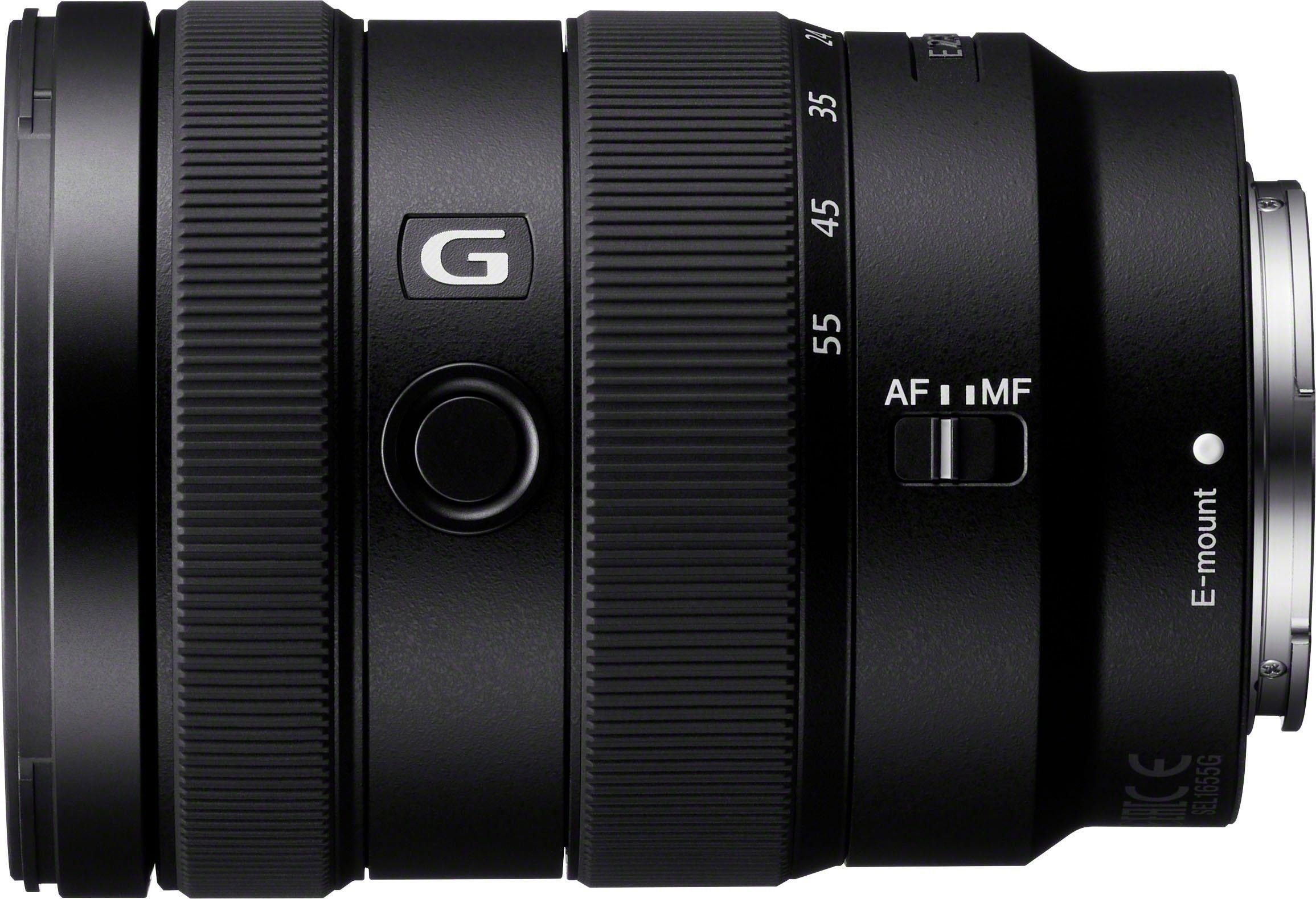 Sony Objektiv »SEL1655G E-Mount Standard Zoom«, E 16-55mm F2.8 G, APS-C