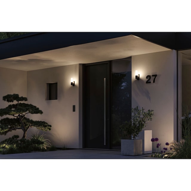 Paulmann LED Außen-Wandleuchte »Outdoor 230V Tralia E27 IP44 anthrazit«, 1  flammig-flammig, IP44 kaufen | BAUR