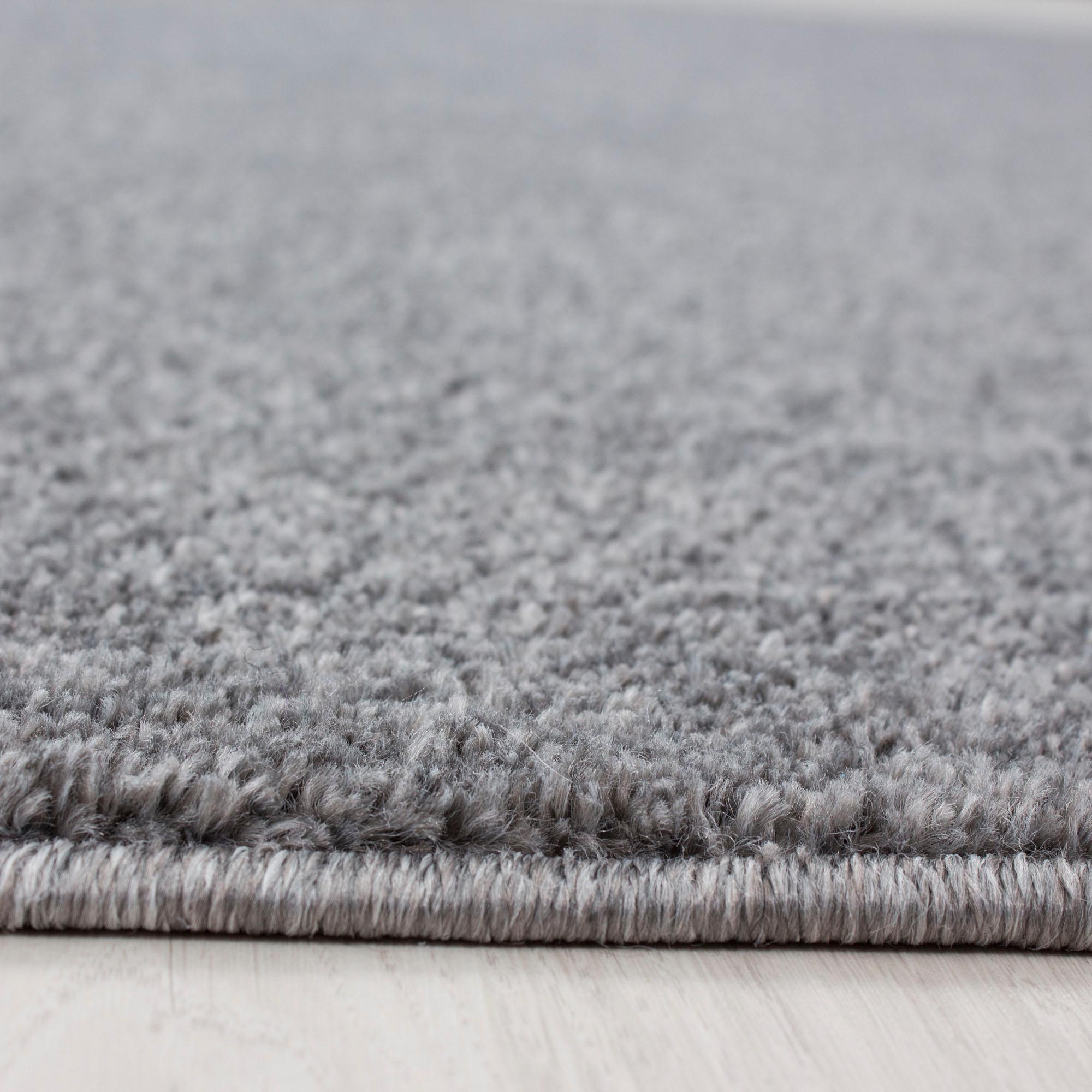 Ayyildiz Teppiche Teppich »ATA«, rechteckig, 10 mm Höhe, Kurzflor, uni, große Farbauswahl, robust, auch als Läufer und in rund
