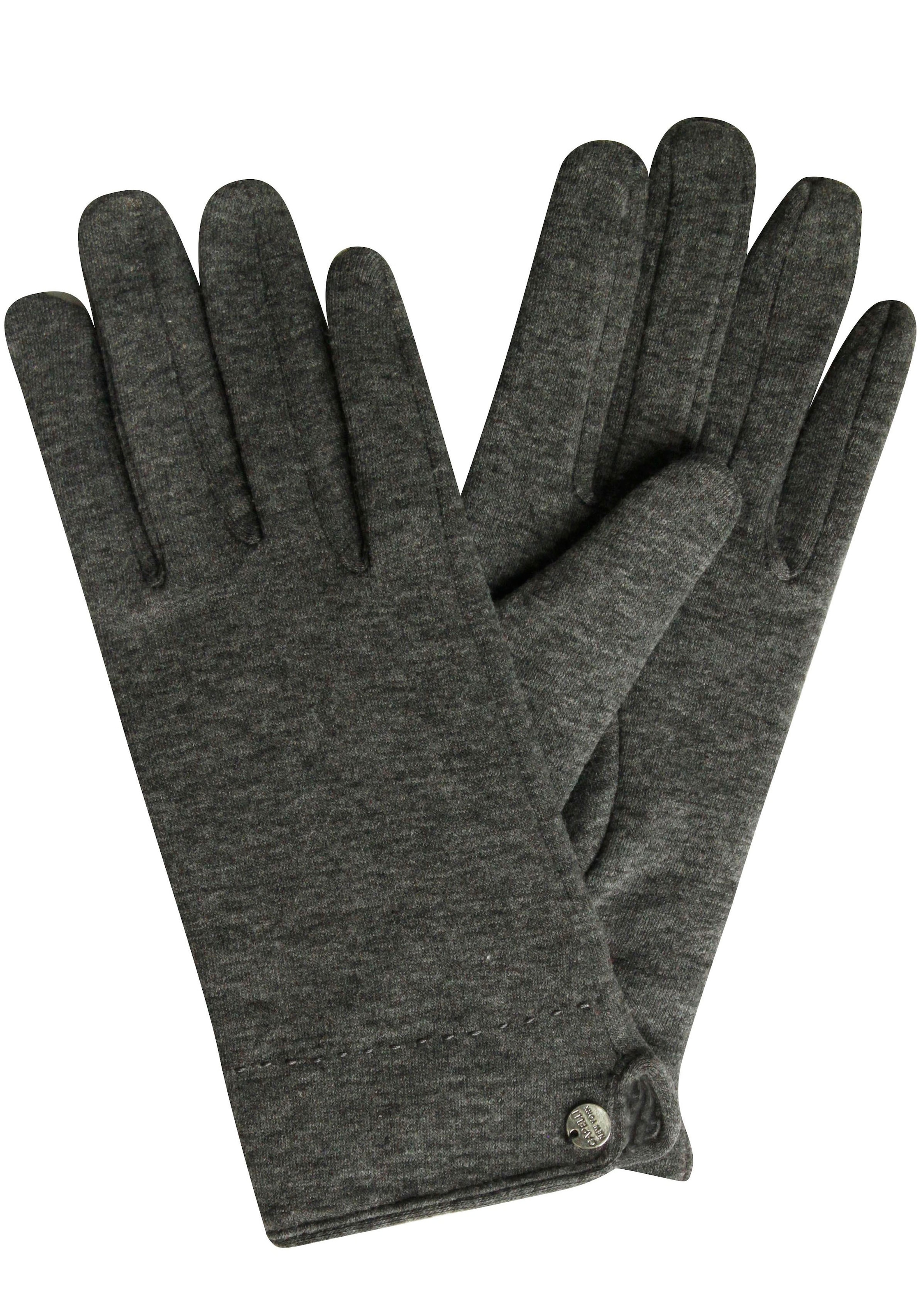 Capelli New York Strickhandschuhe 1 Paar, mit edlem Logoplättchen günstig online kaufen