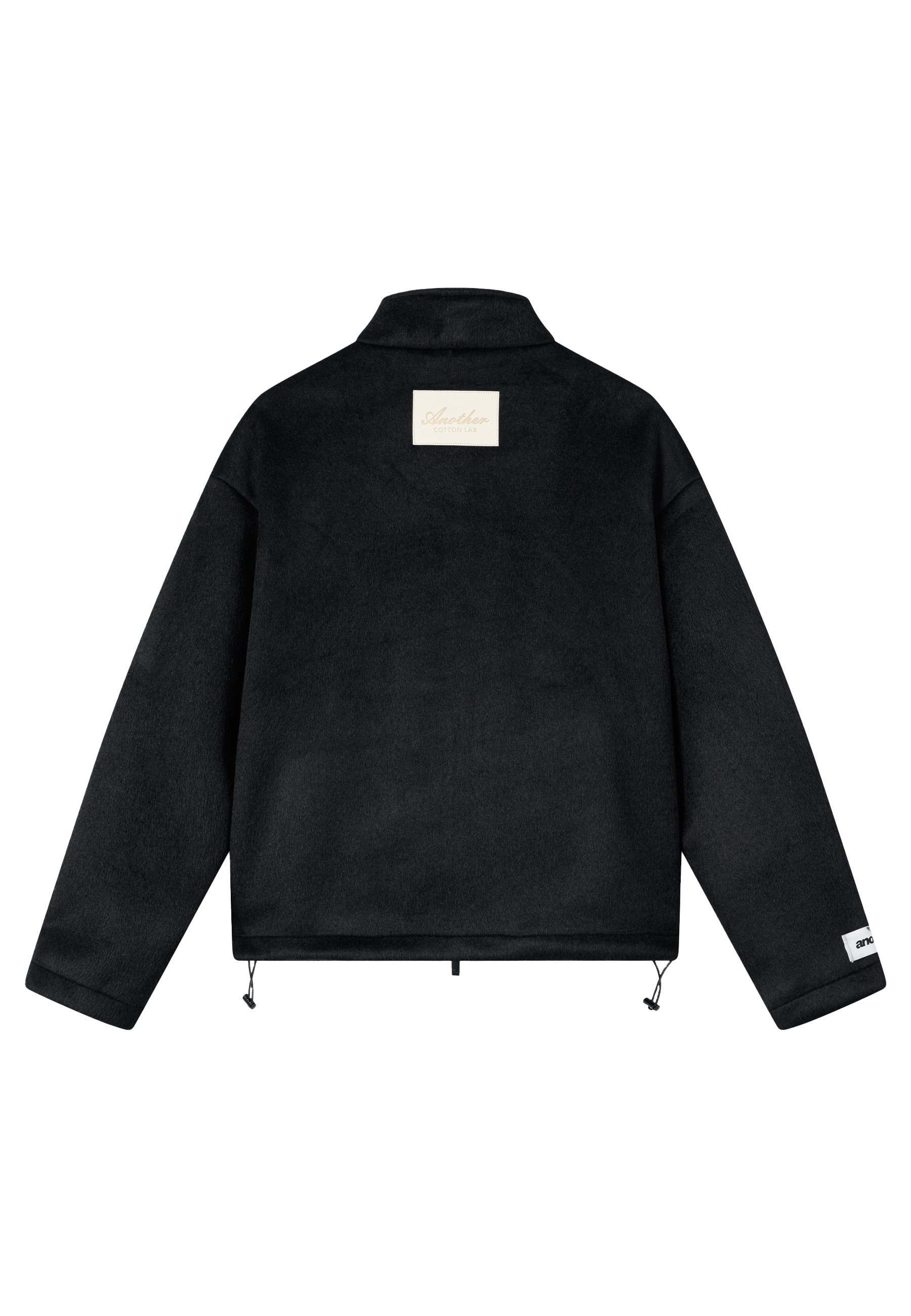 Another Cotton Lab Fleecejacke »Another Cotton Lab Another Premium Fleece Zip Jacket« 1 Stk. tlg. ohne Kapuze