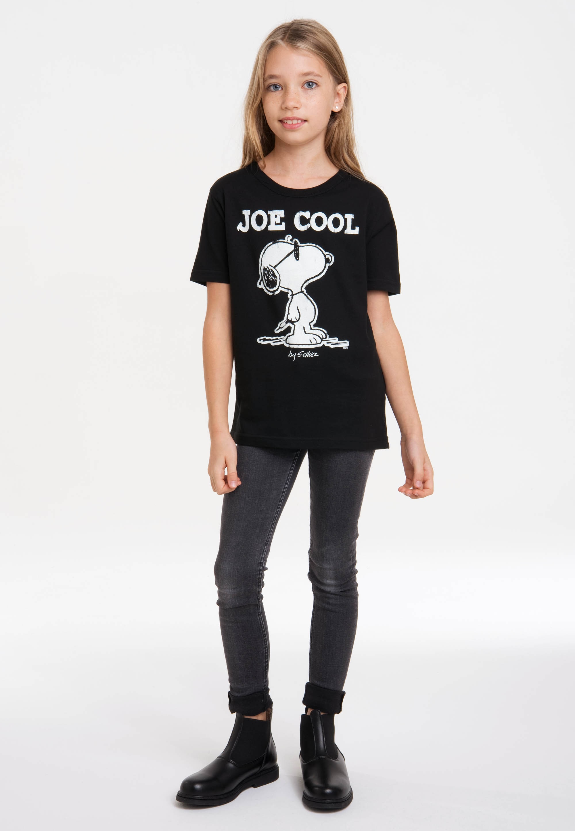 T-Shirt »Peanuts mit kaufen – BAUR | Snoopy«, LOGOSHIRT Print lizenziertem