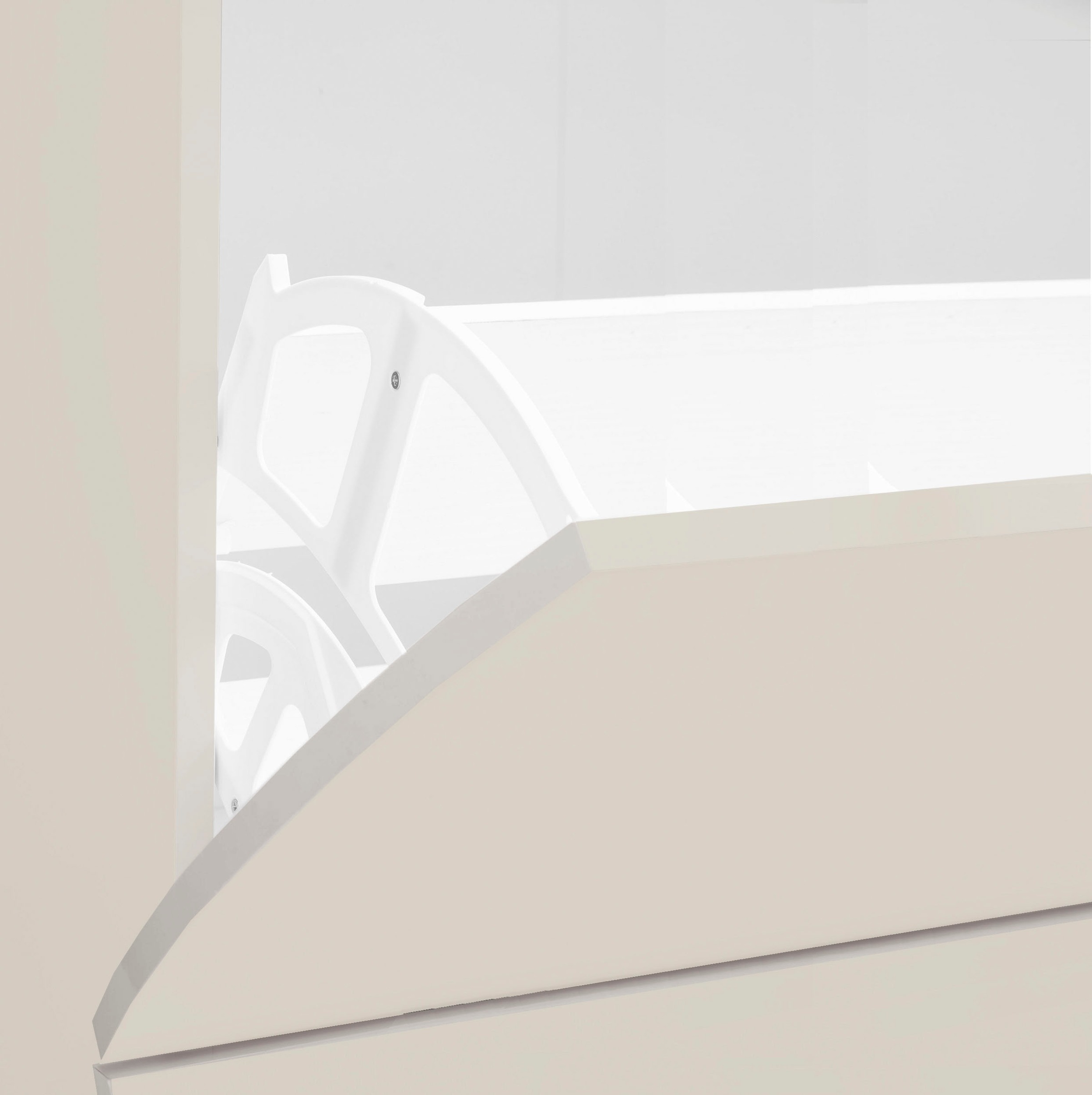 Home affaire Schuhschrank »Schuhschrank mit Klappen / Schuhkommode, Höhe 121 cm« onda 71 cm breit, ,mit 3 klapptüren, made in italy