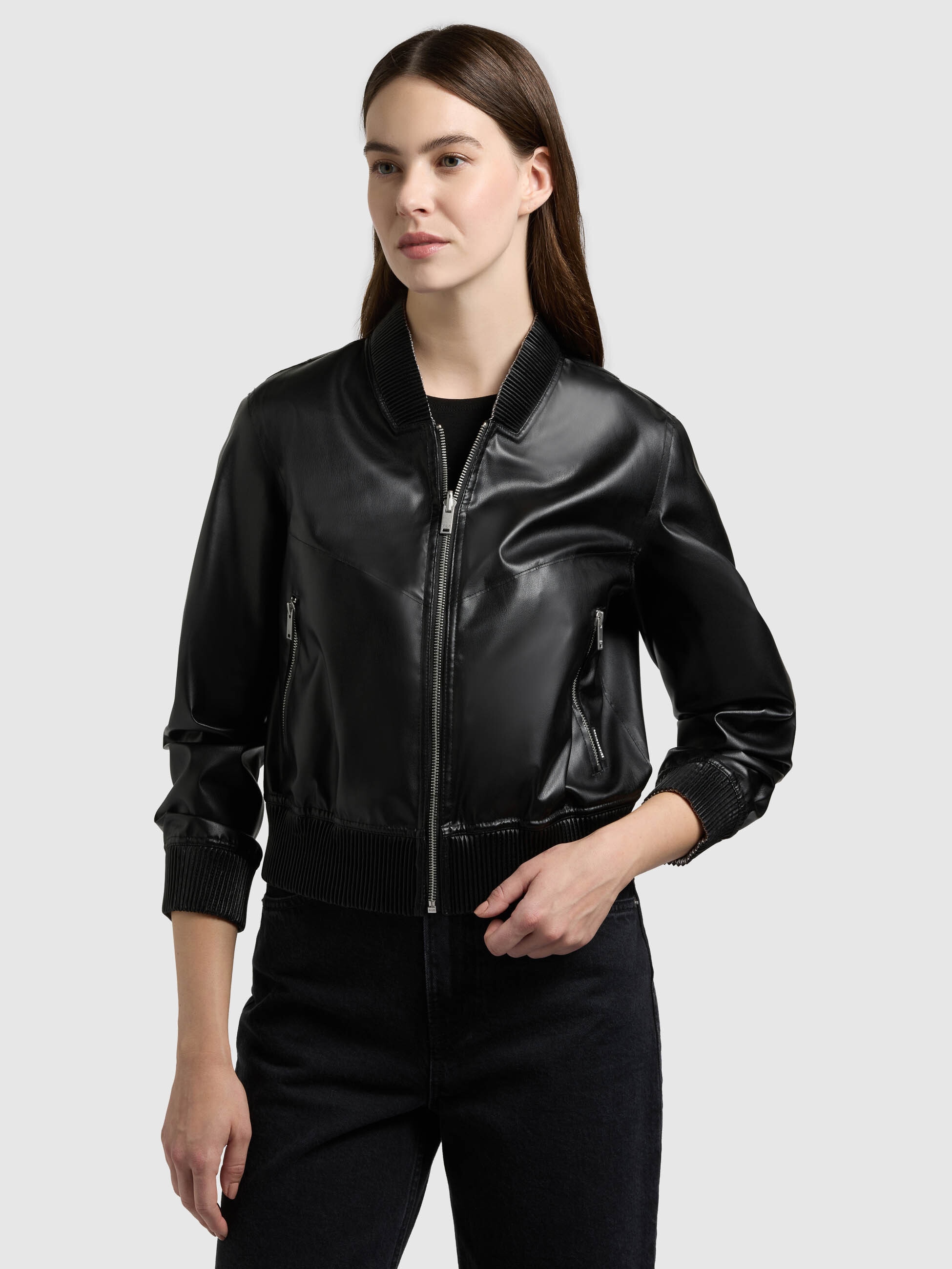 khujo Blouson »FALENA« ohne Kapuze