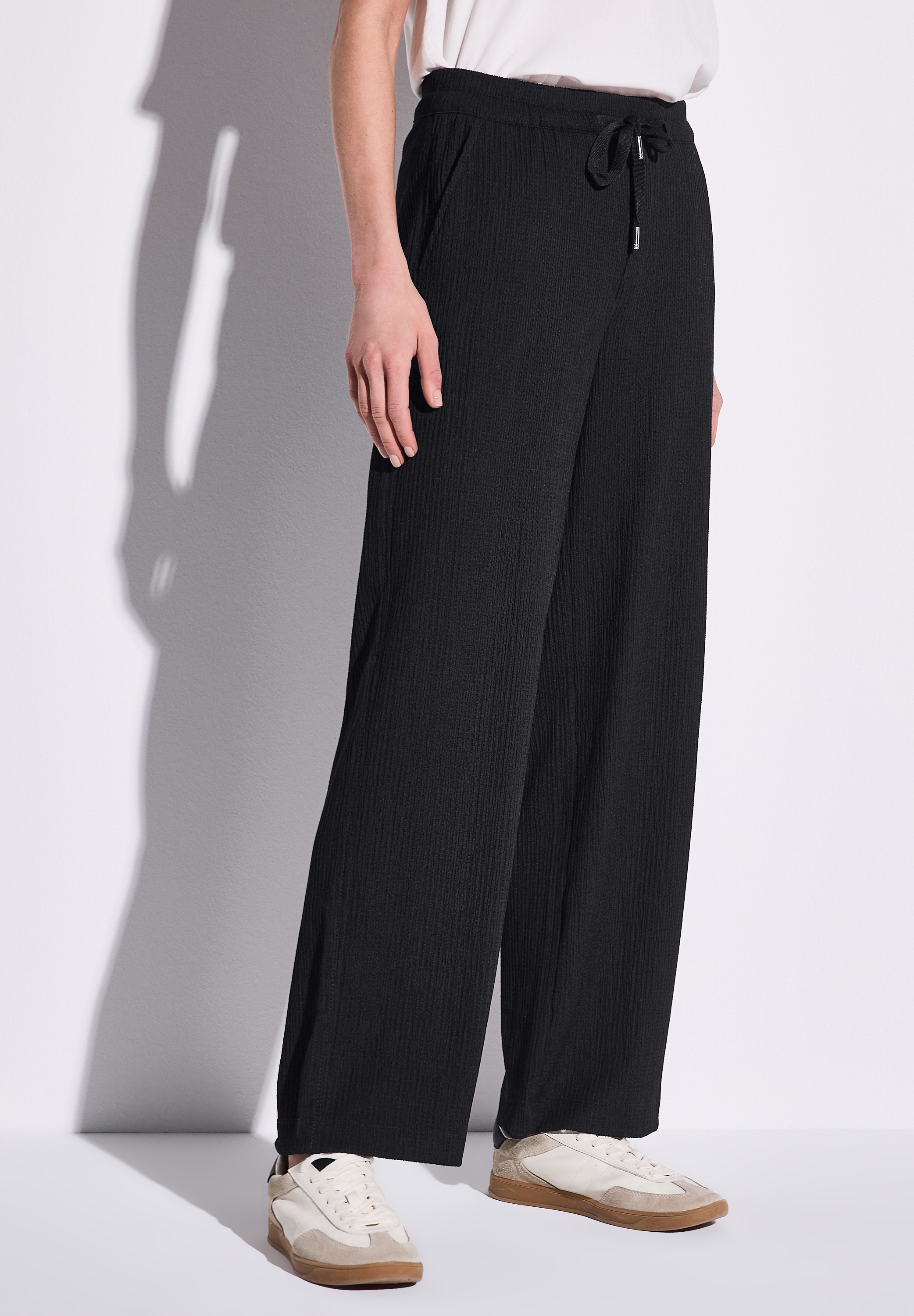 STREET ONE Stoffhose, Sommerhose mit Struktur günstig online kaufen