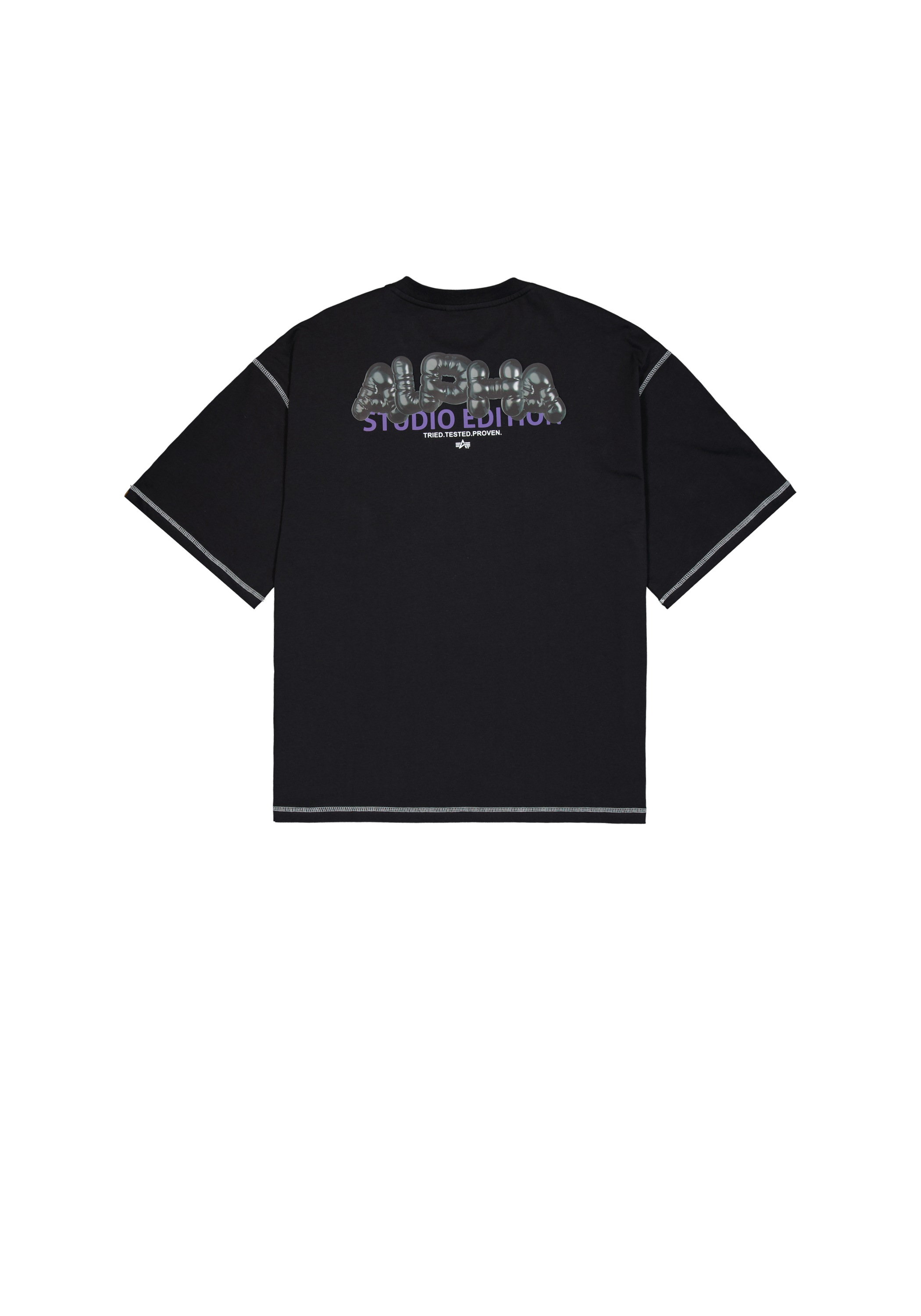 Alpha Industries T-Shirt "Studio Bubble Backprint T-Shirt" günstig online kaufen