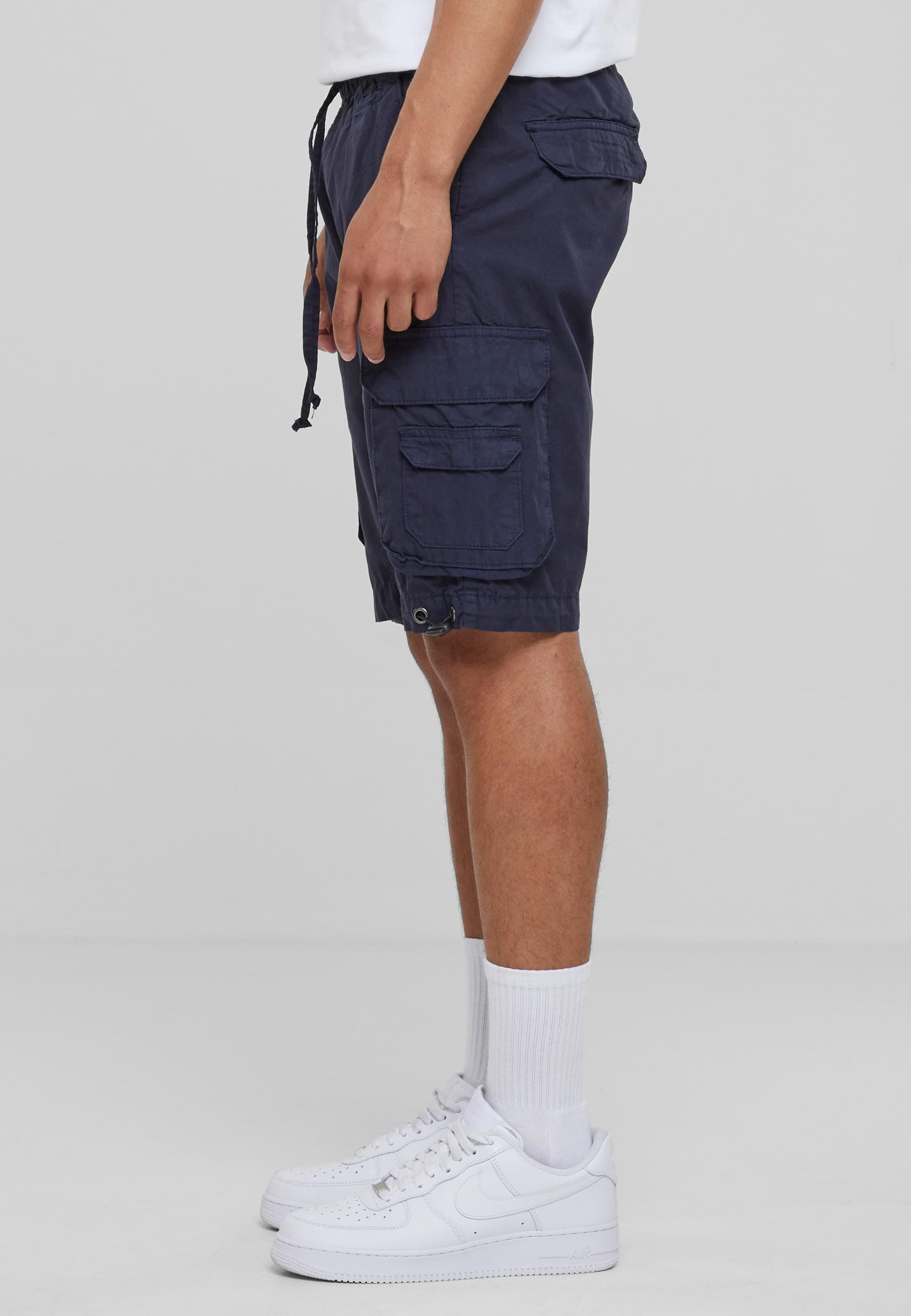 URBAN CLASSICS Stoffhose »Urban Classics Herren Double Pocket Cargo Shorts«, (1 tlg.)