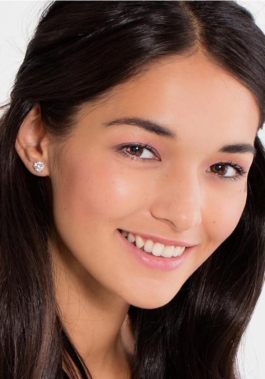 THOMAS SABO Paar Ohrstecker »Kleeblatt-Design« mit Zirkonia