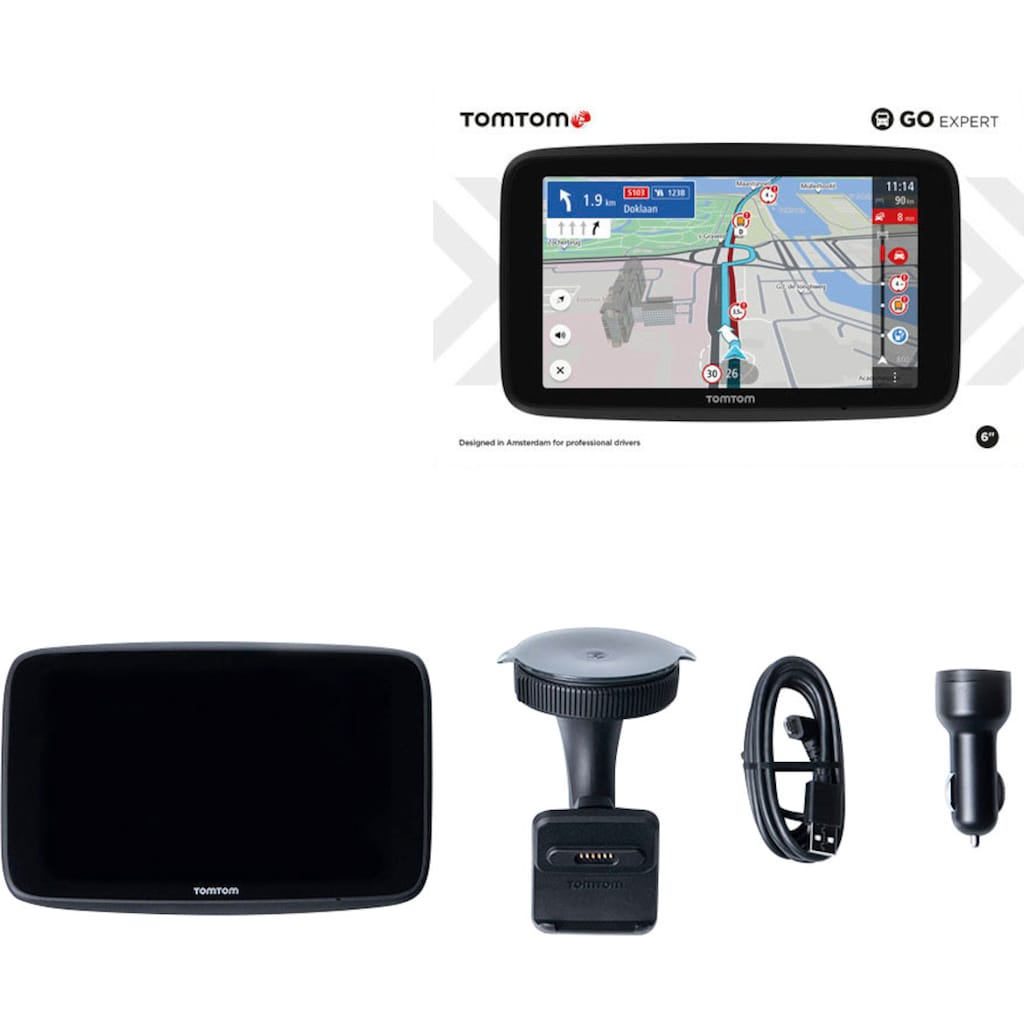 TomTom LKW-Navigationsgerät »GO Expert EU 6«