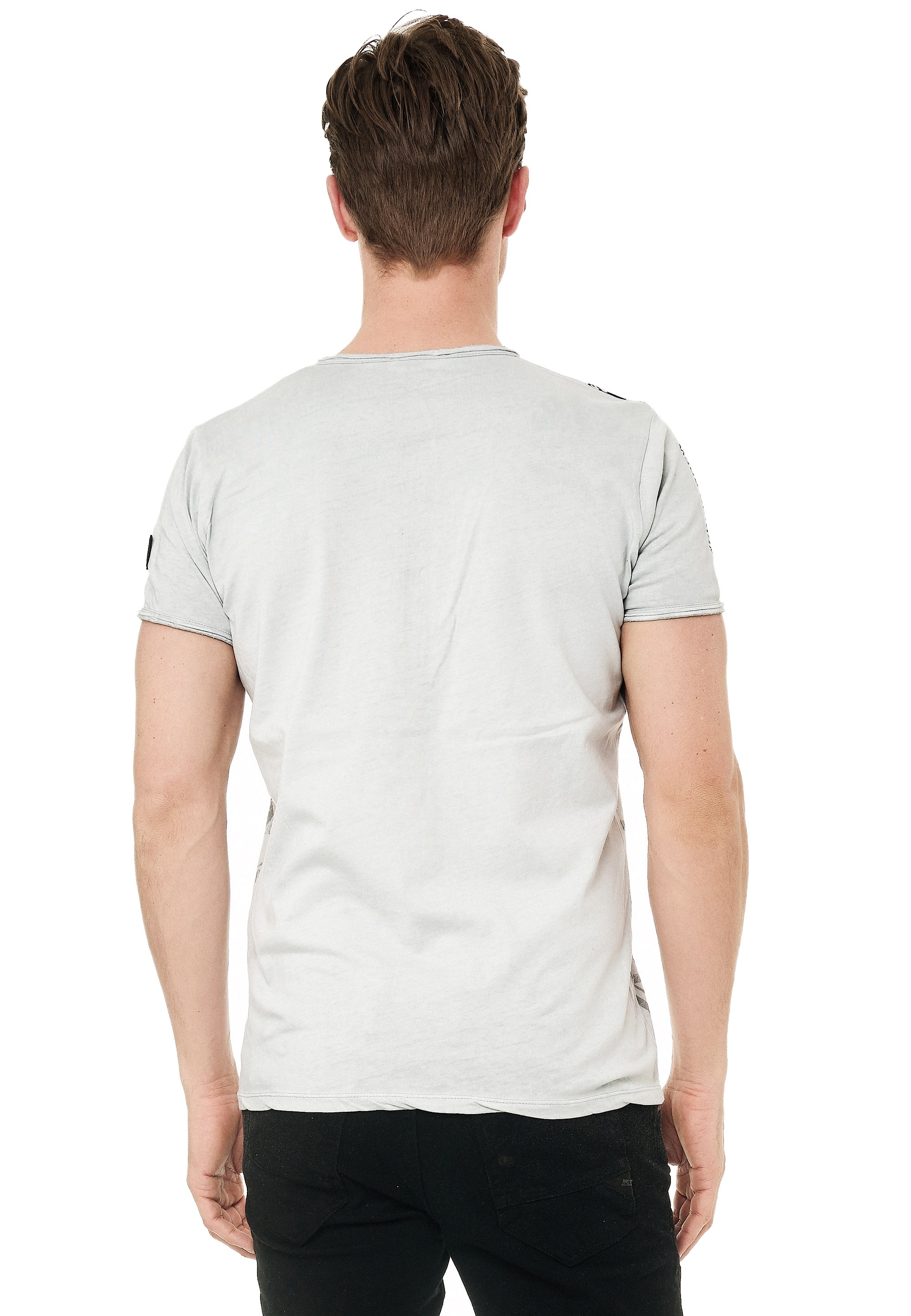 T-shirt Homme Rusty Neal Gris Taille L 3
