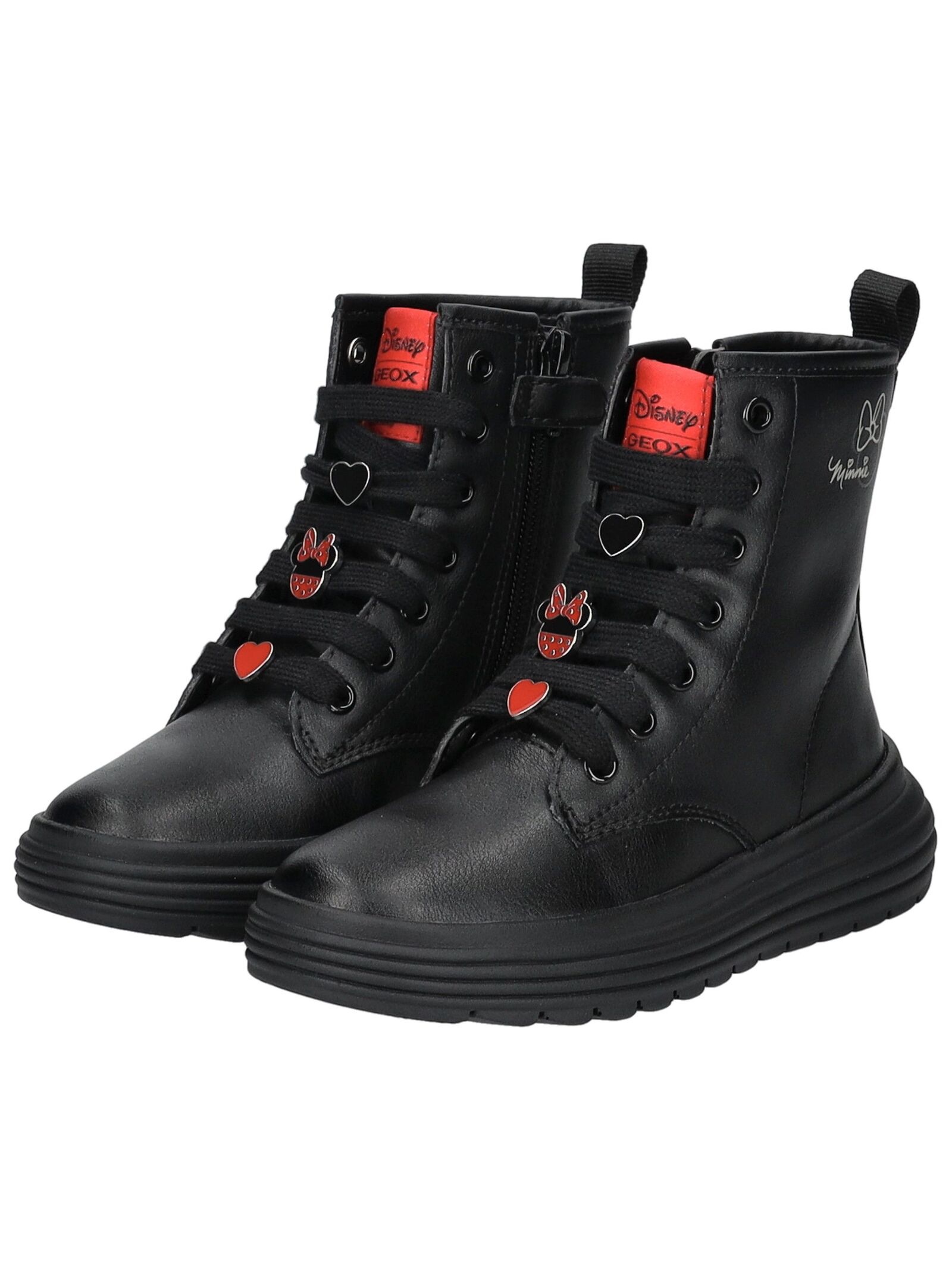 Geox Schnürstiefelette »Geox Stiefelette Lederimitat«
