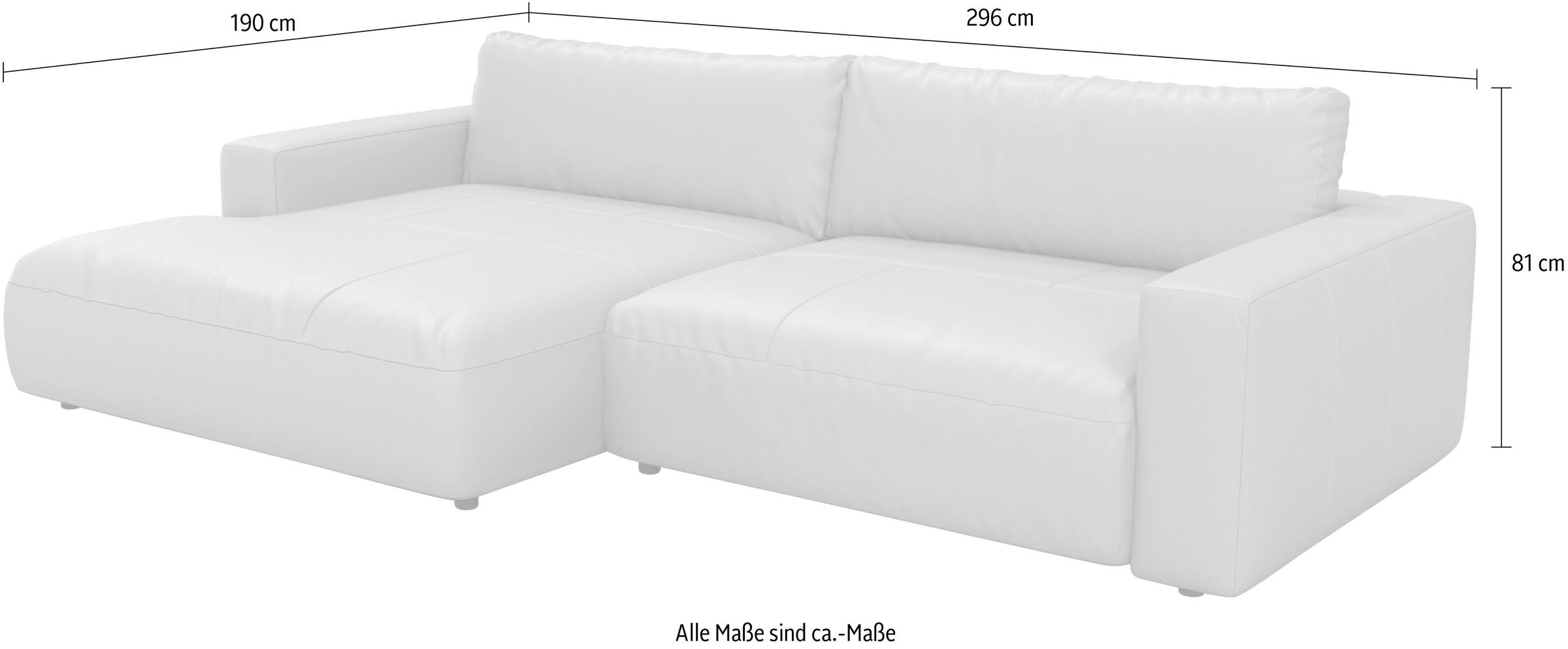 Musterring Ecksofa »LUCIA L-Form«