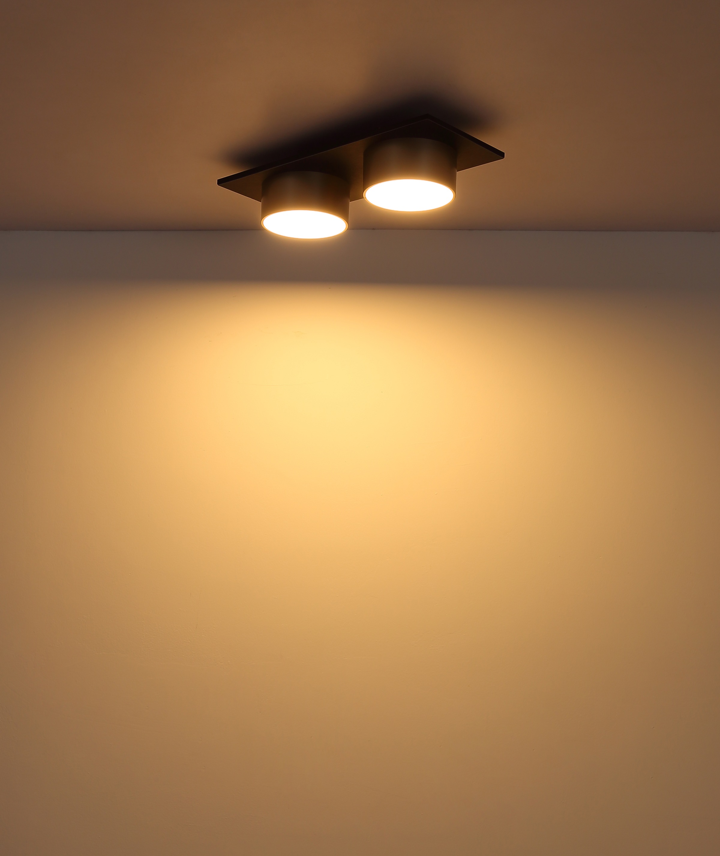 GLOBO LIGHTING Deckenleuchte »RAYMOND« LED-Modul 1 Stk. Warmweiß Deckenlampe Wohnzimmer-Leuchte Schlafzimmer-Leuchte Flur Küche