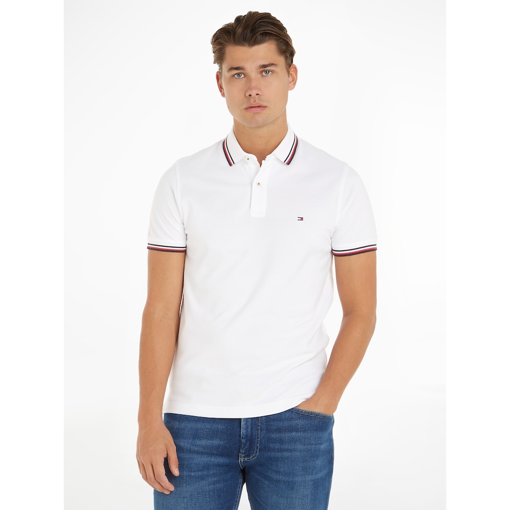 Tommy Hilfiger Poloshirt »TOMMY TIPPED SLIM POLO«