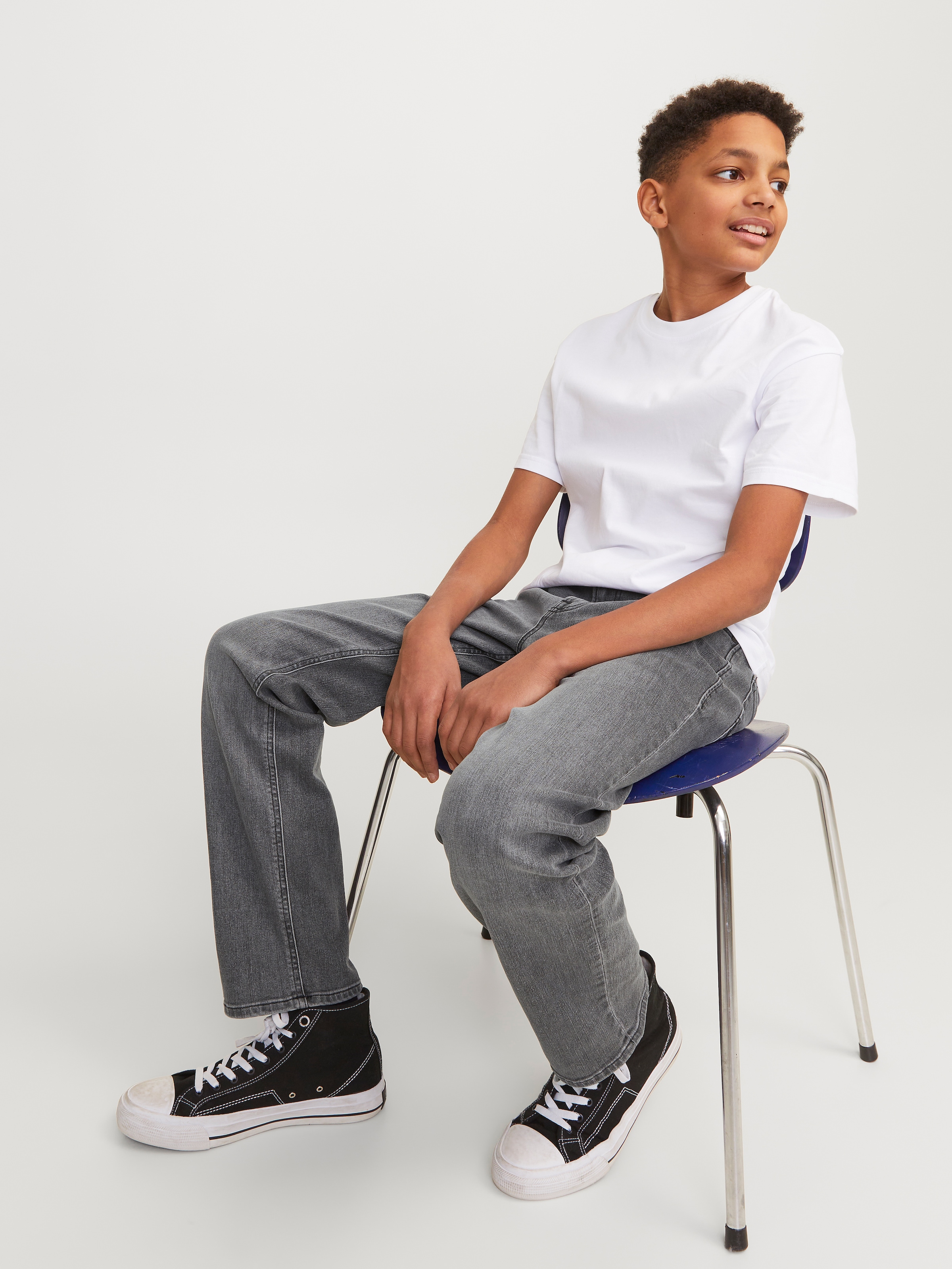 Jack & Jones Junior Relax-fit-Jeans »JJICLARK JJORIG STRETCH SQ 349 NOOS JNR«