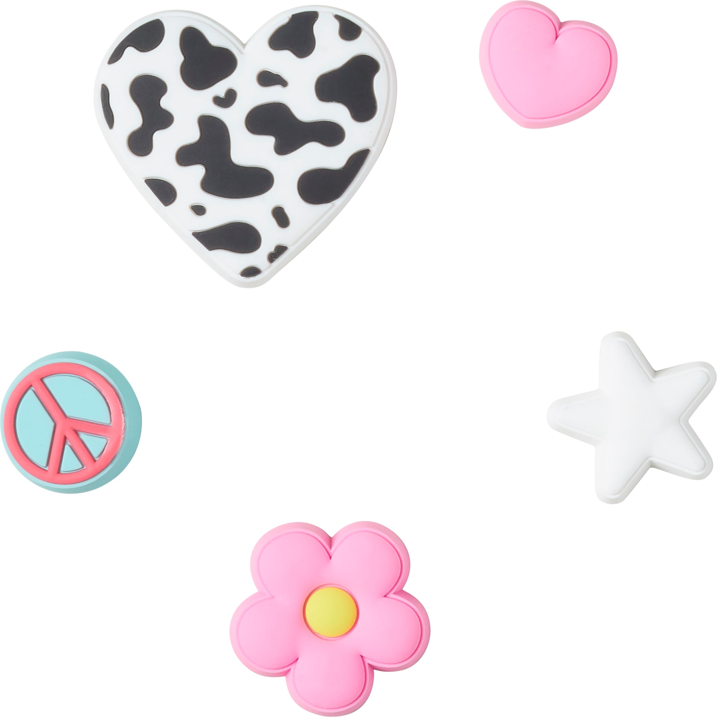 Crocs Schuhanstecker »Jibbitz Girly Icon«, (Set, 5 tlg., Kein Spielzeug. Nicht für Kinder...