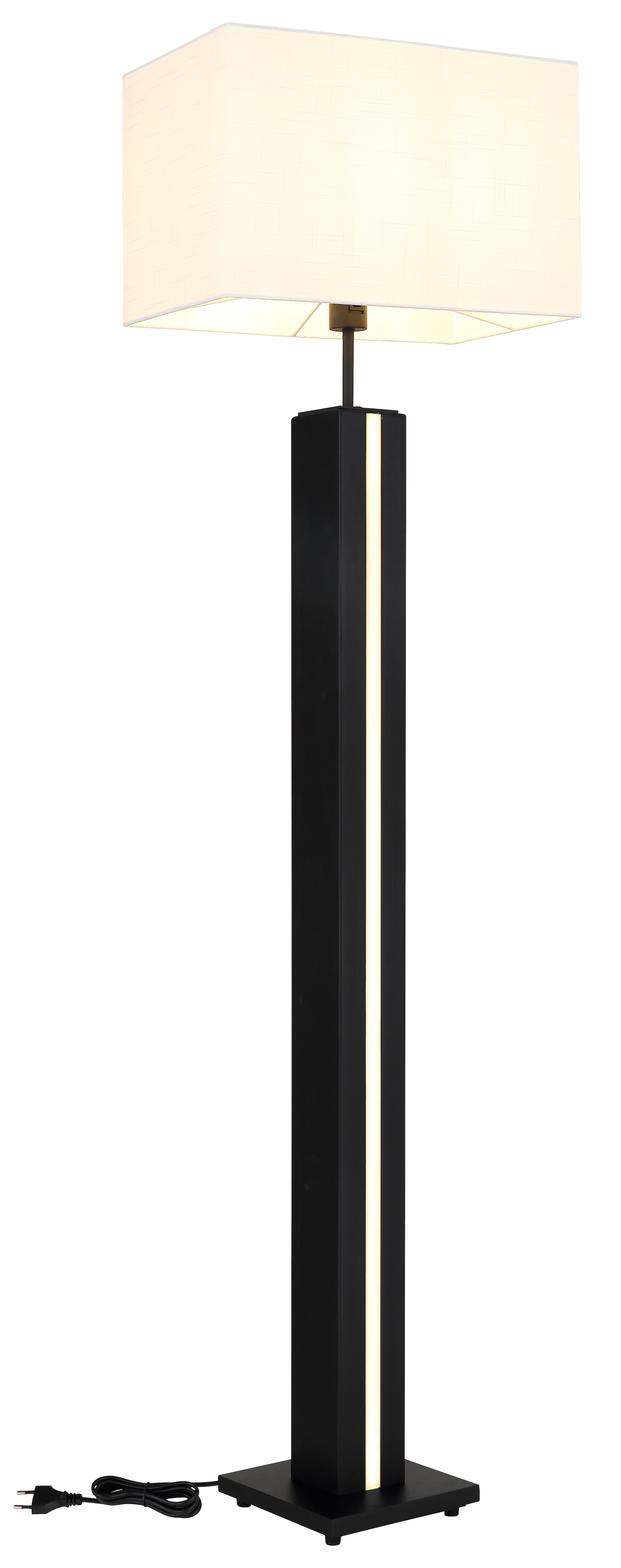 NOWA Stehlampe »FOREST« E27 1 Stk. Touchdimmer, LEDs im Sockel separat schaltbar