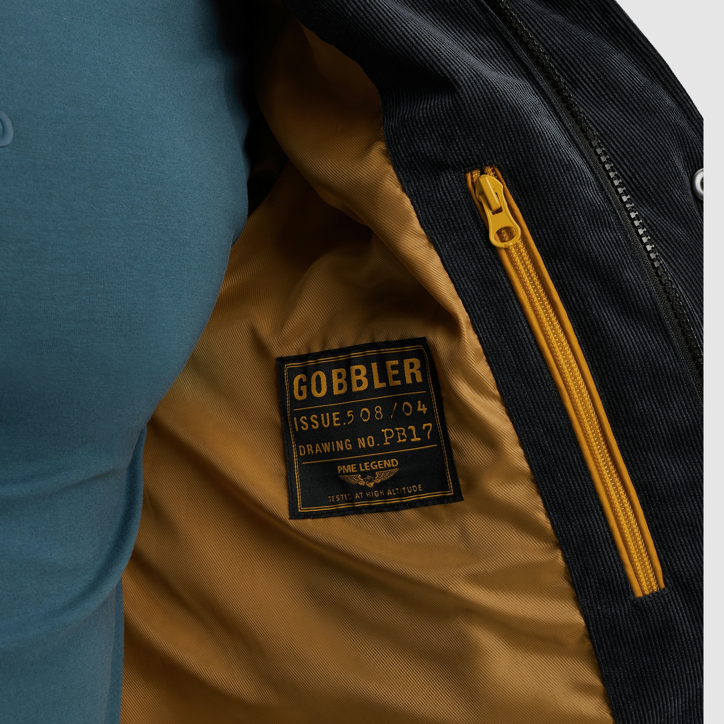 PME LEGEND Cordjacke »GOBBLER«, mit Kapuze, Ärmelabschluss mit Windstopper