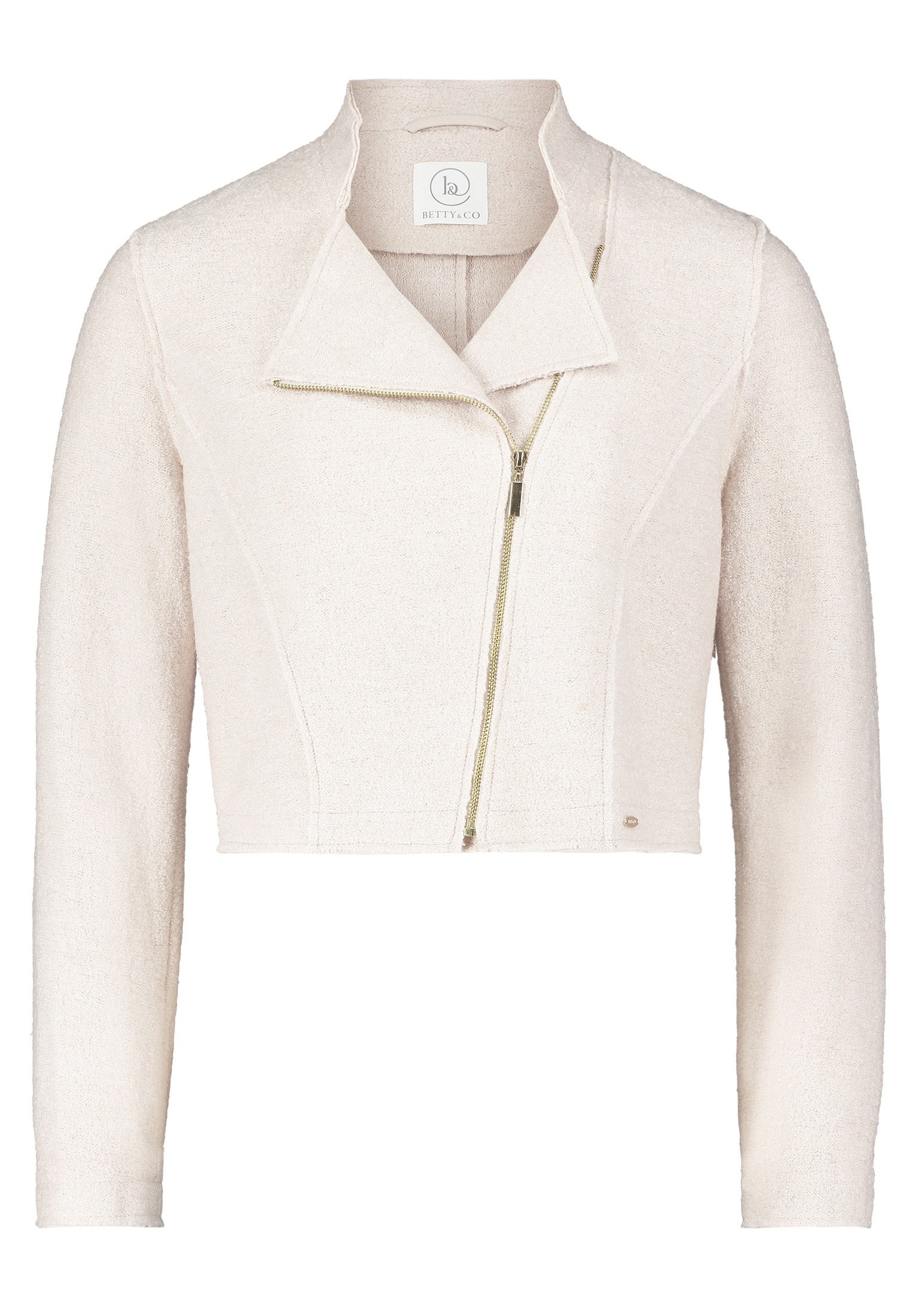 Betty&Co Jackenblazer "Betty & Co Bikerjacke mit Stehkragen", Material günstig online kaufen