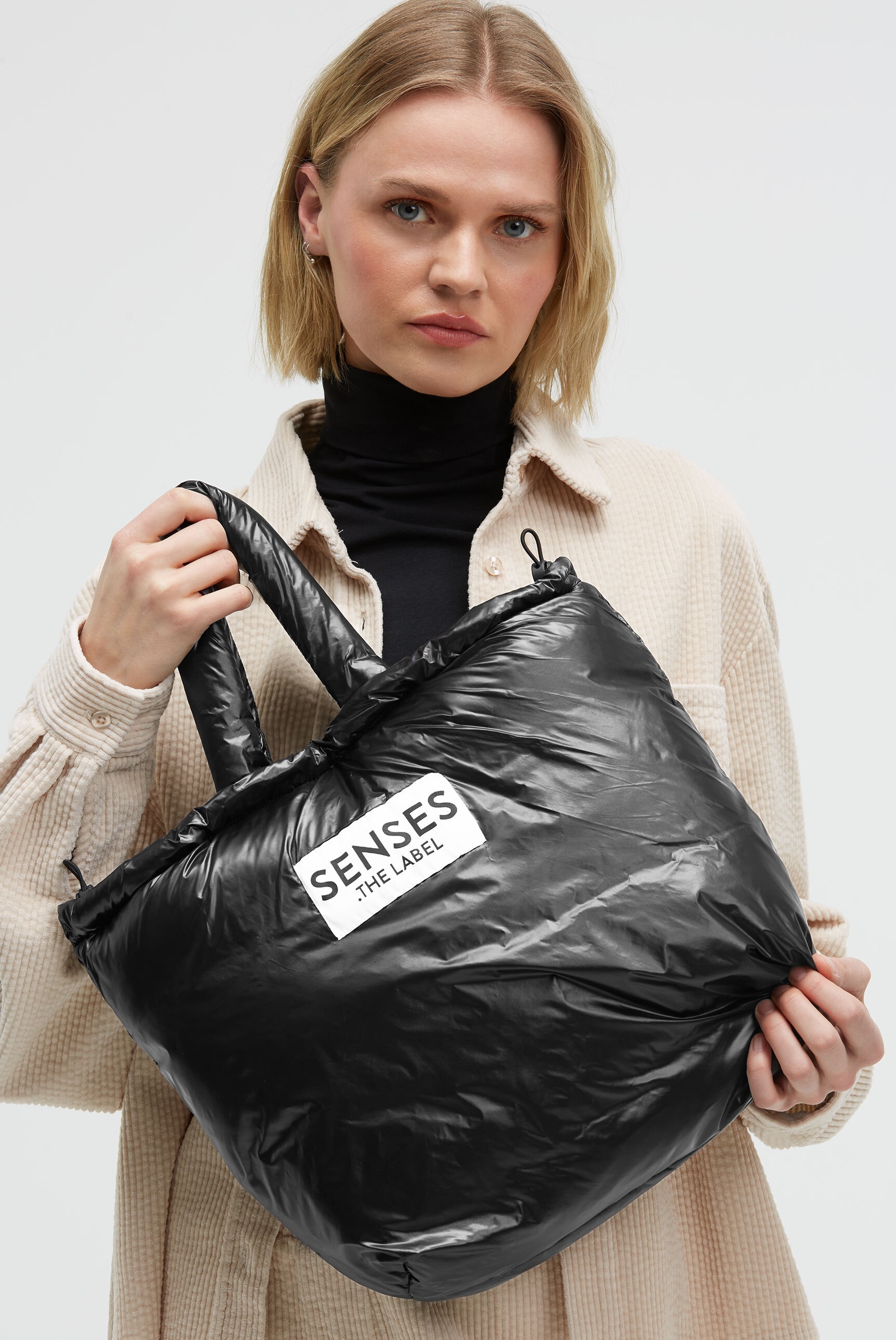 SENSES.THE LABEL Schultertasche mit Innenfach