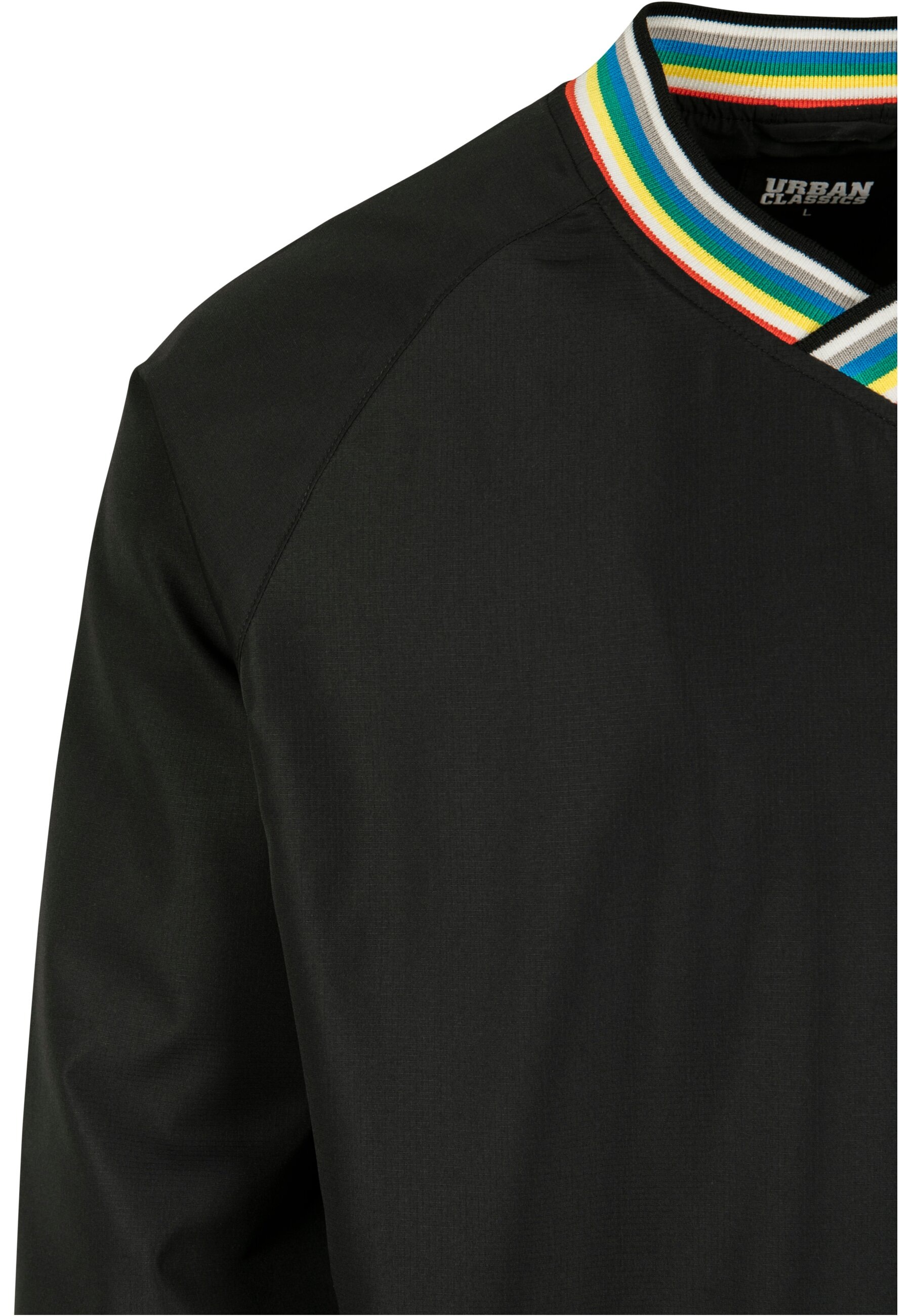 URBAN CLASSICS Rundhalspullover »Urban Classics Herren Warm Up Pull Over«, (1 tlg.)