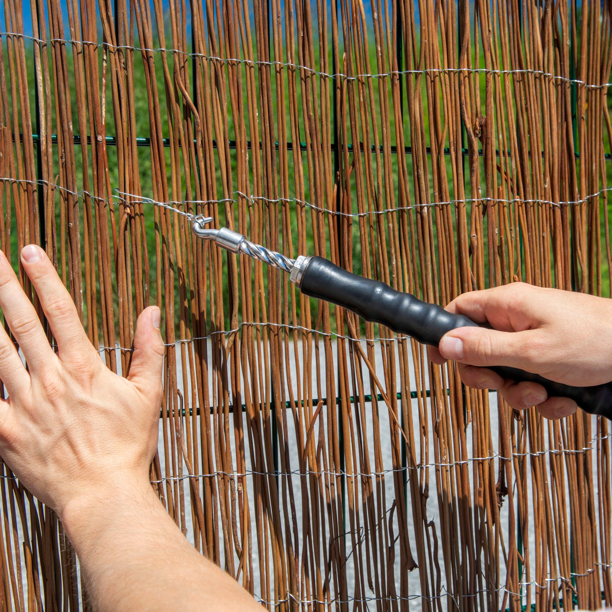 Windhager Sichtschutzzaunmatten, Sicht- und Windschutzmatte aus naturbelassenem Farn, L: 3 m