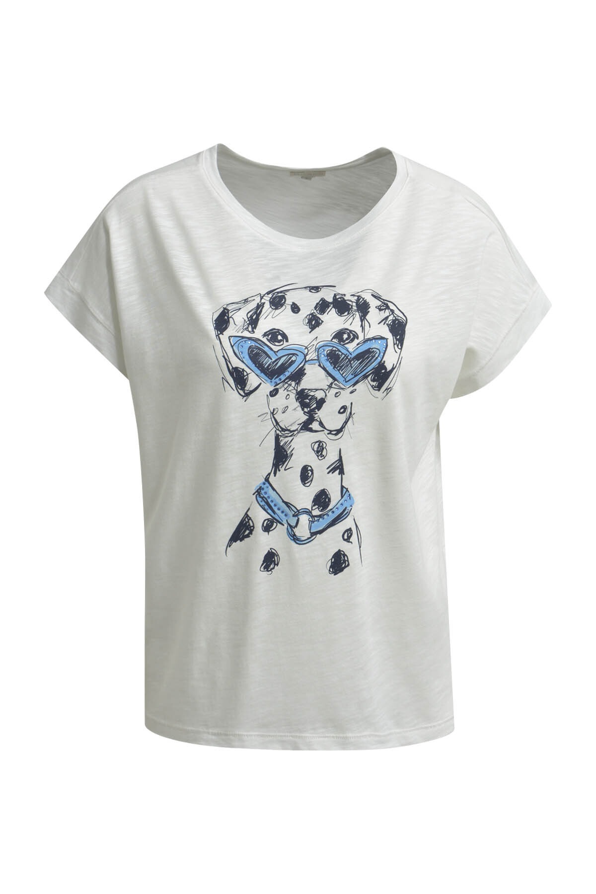 Milano Italy Rundhalsshirt, mit überschnittenen Schultern günstig online kaufen