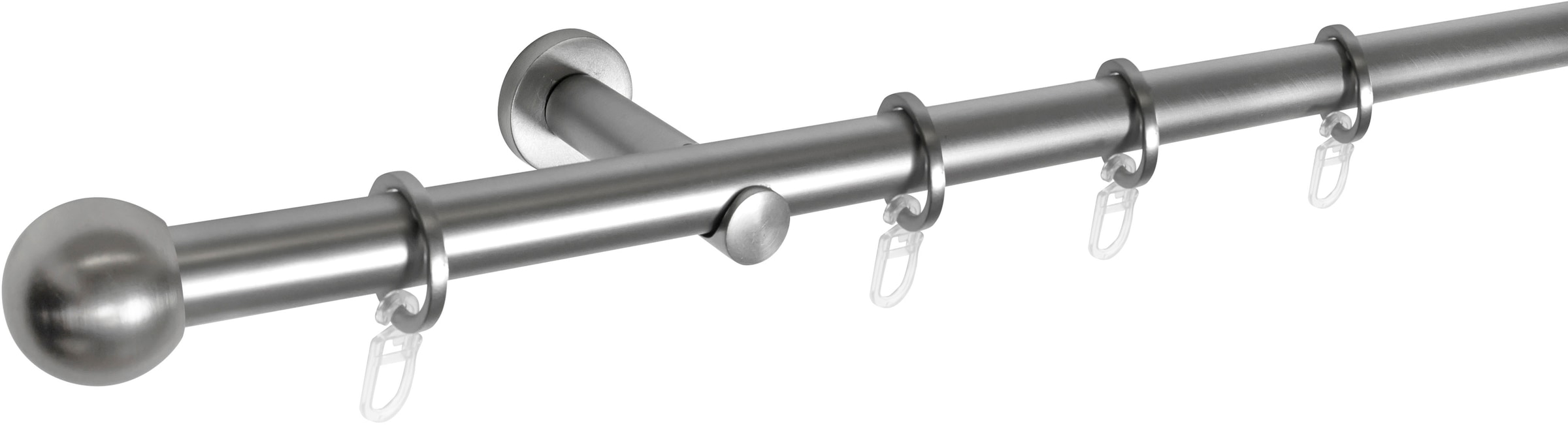 mydeco Gardinenstange "Ball" Ø 16 1-läufig Fixmaß günstig online kaufen