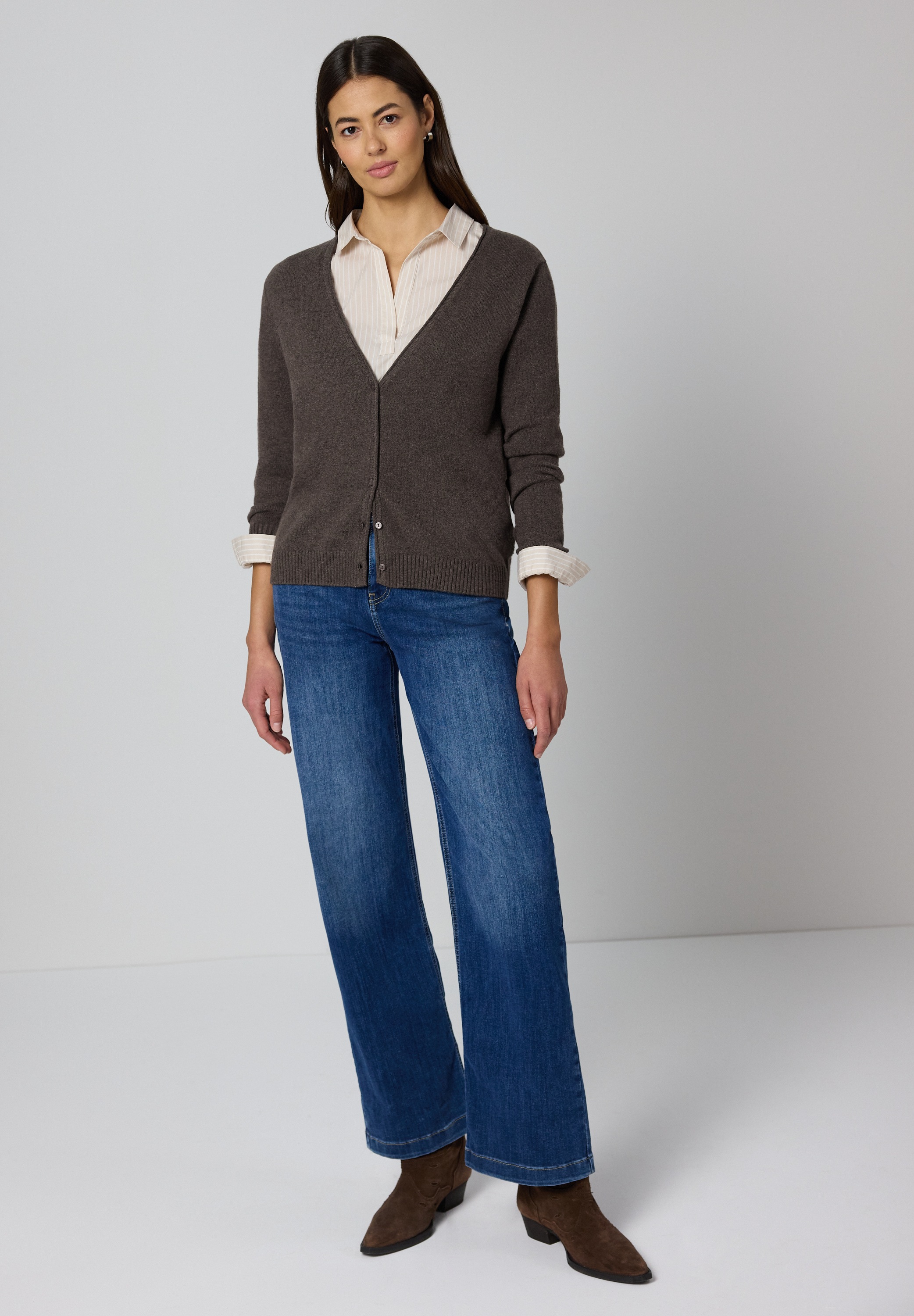 Thumbnail - STREET ONE Cardigan mit V-Ausschnitt