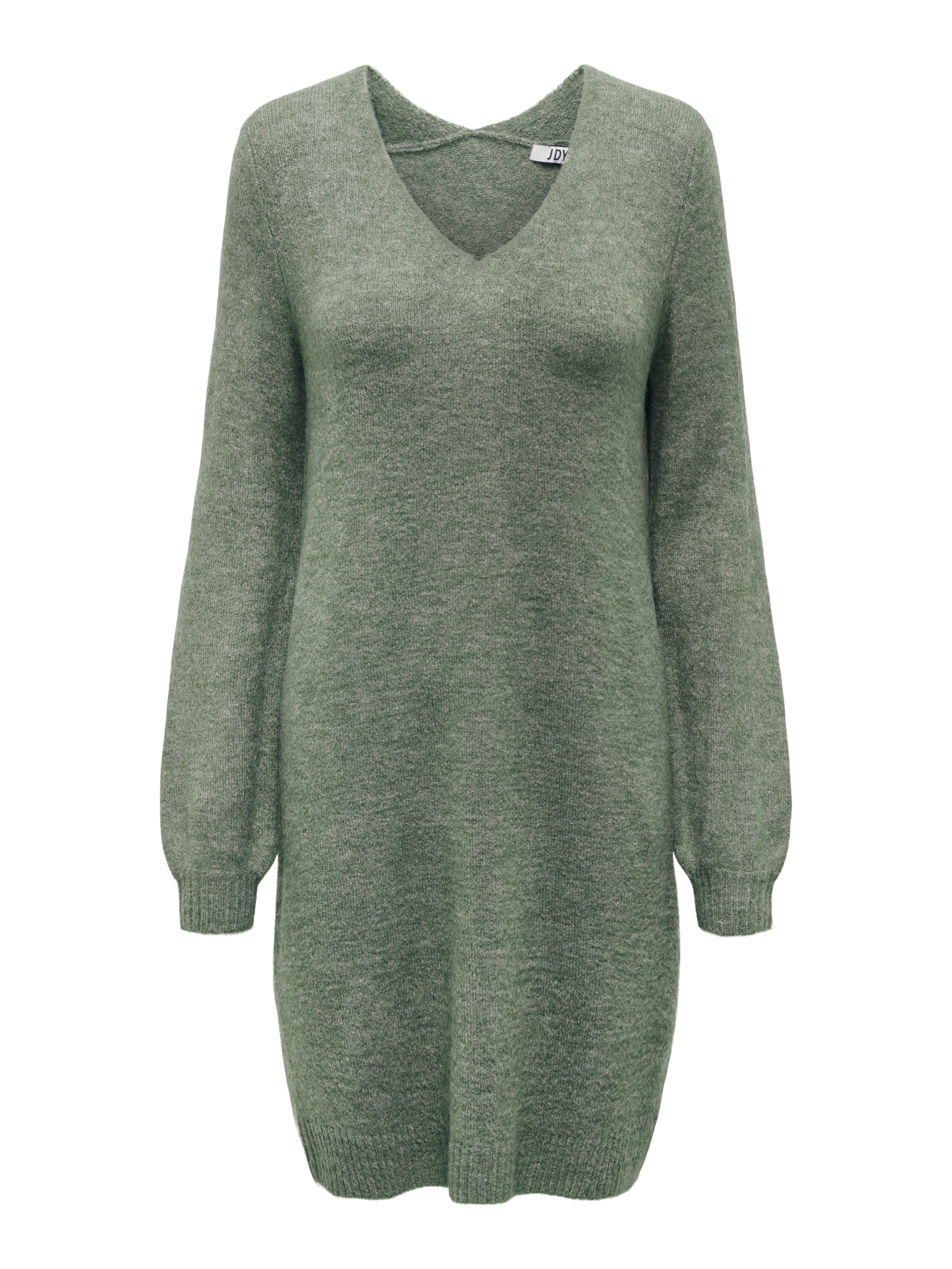 JDY Strickkleid »JDYELANORA L/S V-NECK DRESS KNT NOOS«