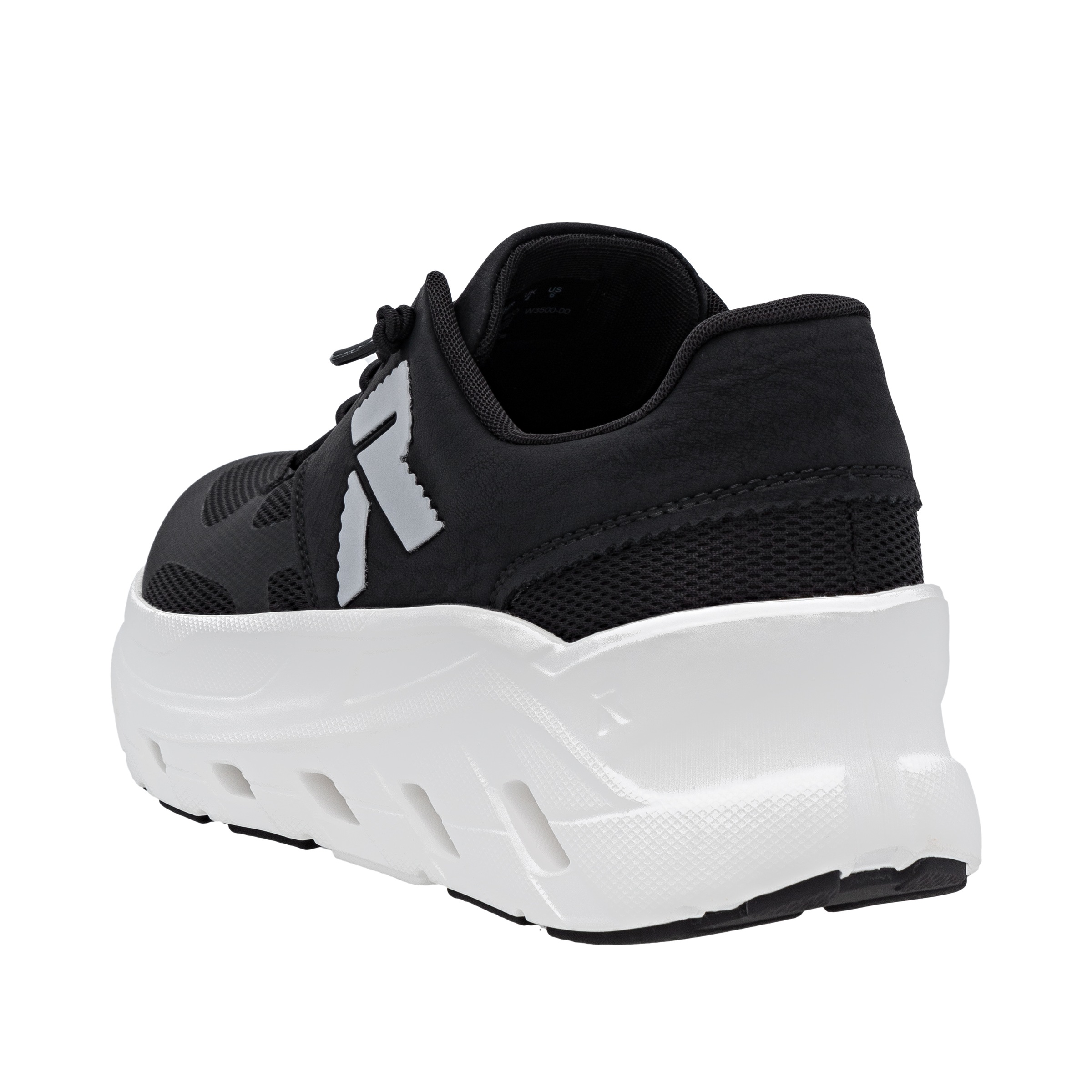 RIEKER Sport Plateausneaker, Slip-on Sneaker, Halbschuh, Freizeitsneaker mit MemoSoft-Innensohle