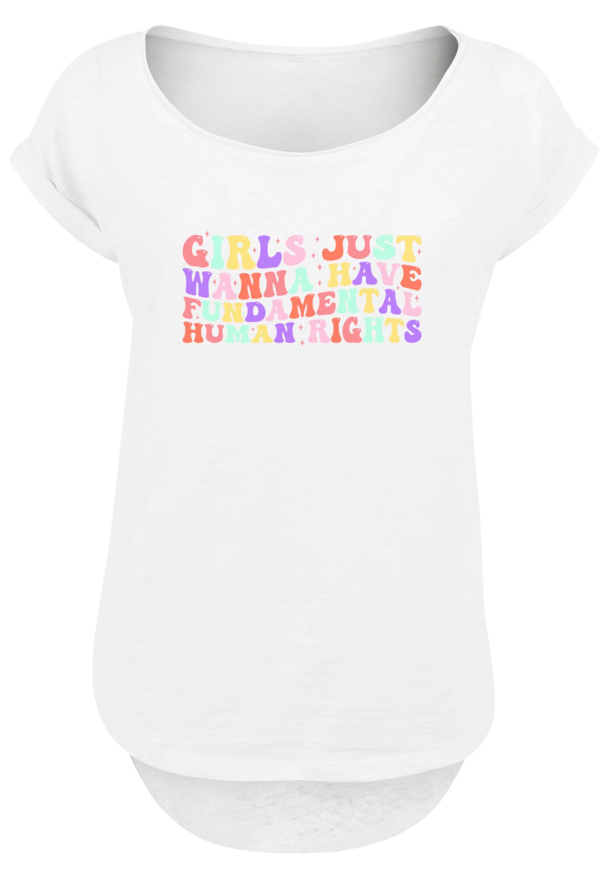 F4NT4STIC T-Shirt »Girls Just Wanna Have Fundamental Rights Frauentag«, Premium Qualität