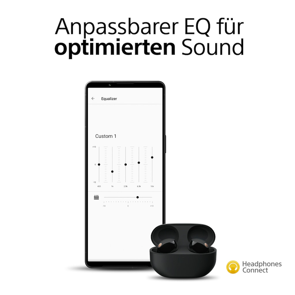 Sony In-Ear-Kopfhörer »WF-1000XM5«, Bluetooth, Noise-Cancelling-True Wireless